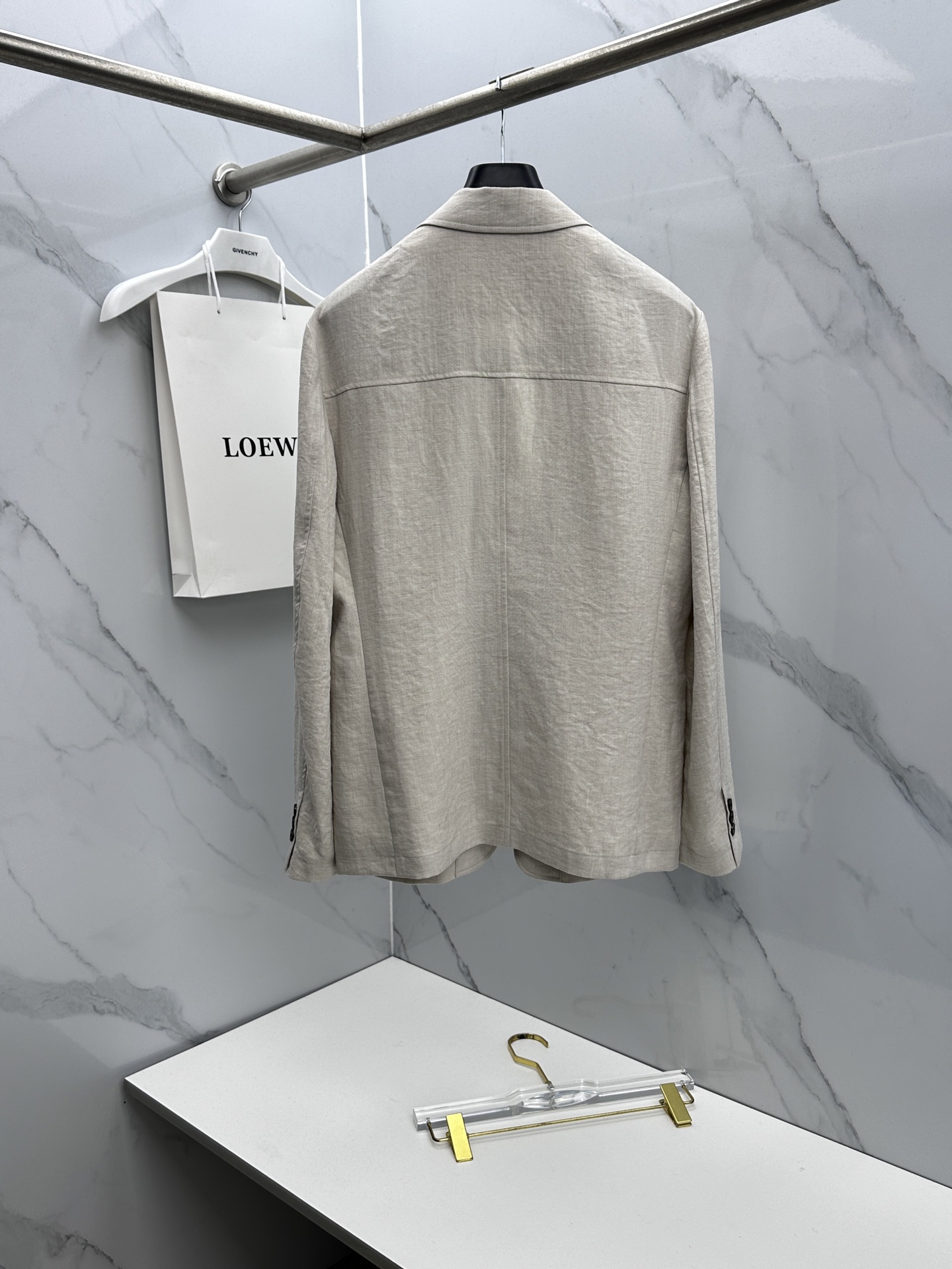 🆕Loro Piana 2026早春老钱风棉麻系列，最新时尚男款西装外套.定织定染面料。处处细节显工艺足