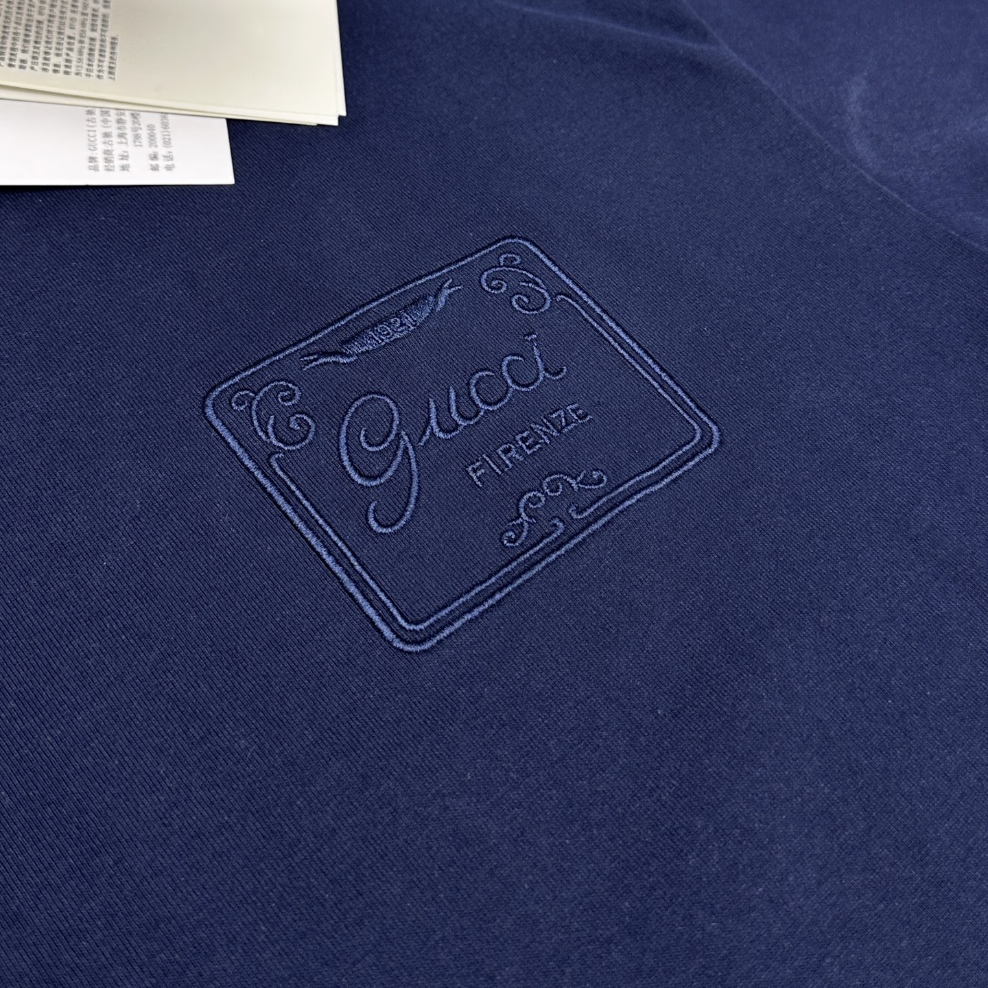 🆕Gucci古驰 微阔 新款首发专柜最新款短袖圆领T恤 高端订制 设计前卫时尚！品牌logo重工艺设计 