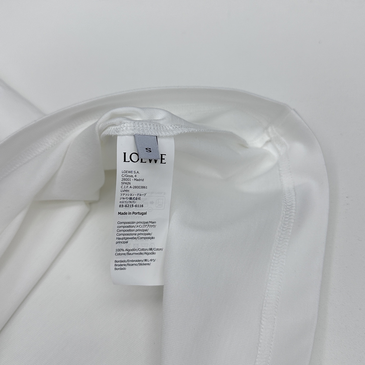 🆕LOEWE罗意威 2026春夏新款绣花短袖 官网同款T恤 双纱纯棉面料 多元化搭配 迎合眼下时尚前沿的