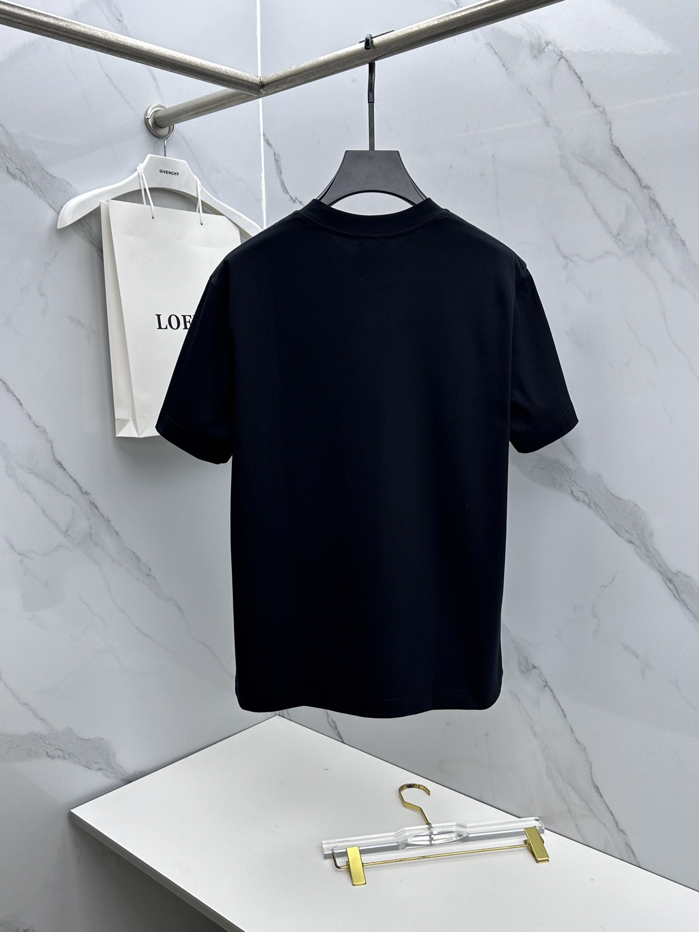 🌾 🆕BBR巴宝莉 2026春夏新款短袖 官网同款T恤 纹格绣花装饰，双纱纯棉面料 多元化搭配 迎合眼下