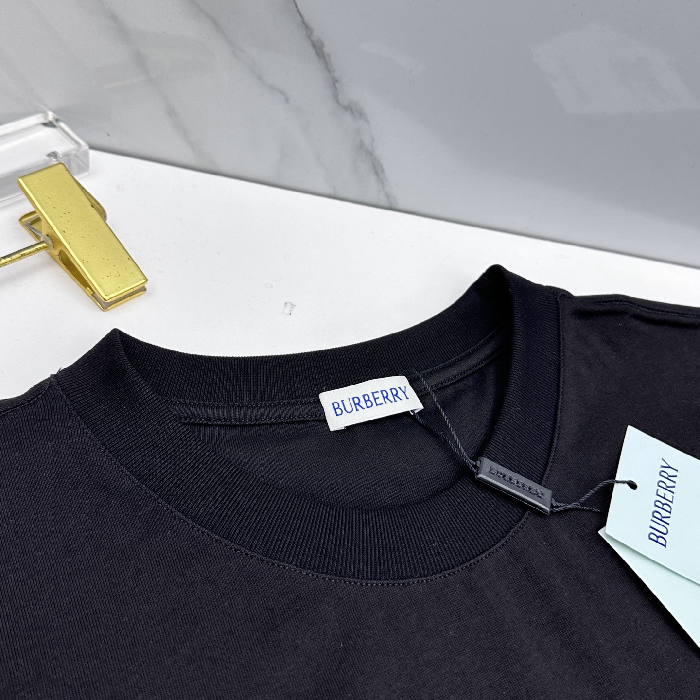 🌾 🆕BBR巴宝莉 2026春夏新款字母绣花短袖 官网同款T恤，双纱纯棉面料 多元化搭配 迎合眼下时尚前