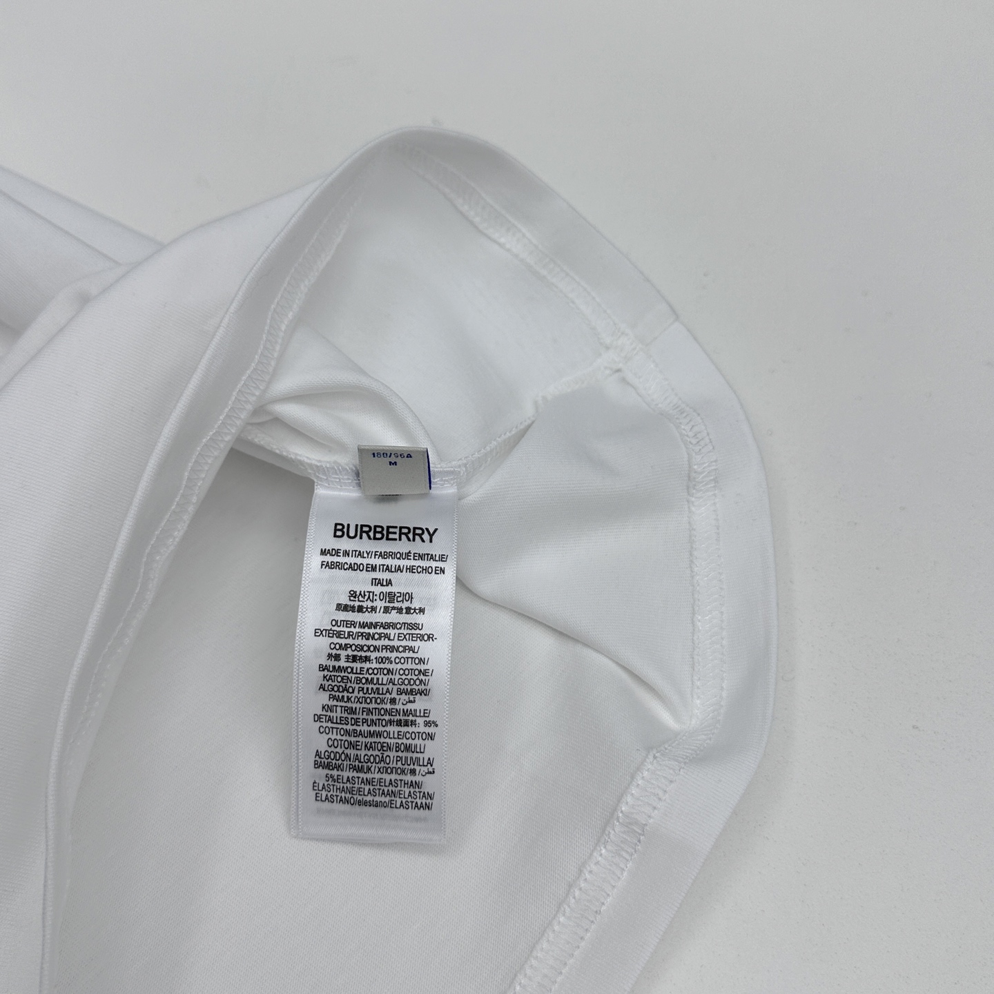 🌾 🆕BBR巴宝莉 2026春夏新款字母绣花短袖 官网同款T恤，双纱纯棉面料 多元化搭配 迎合眼下时尚前