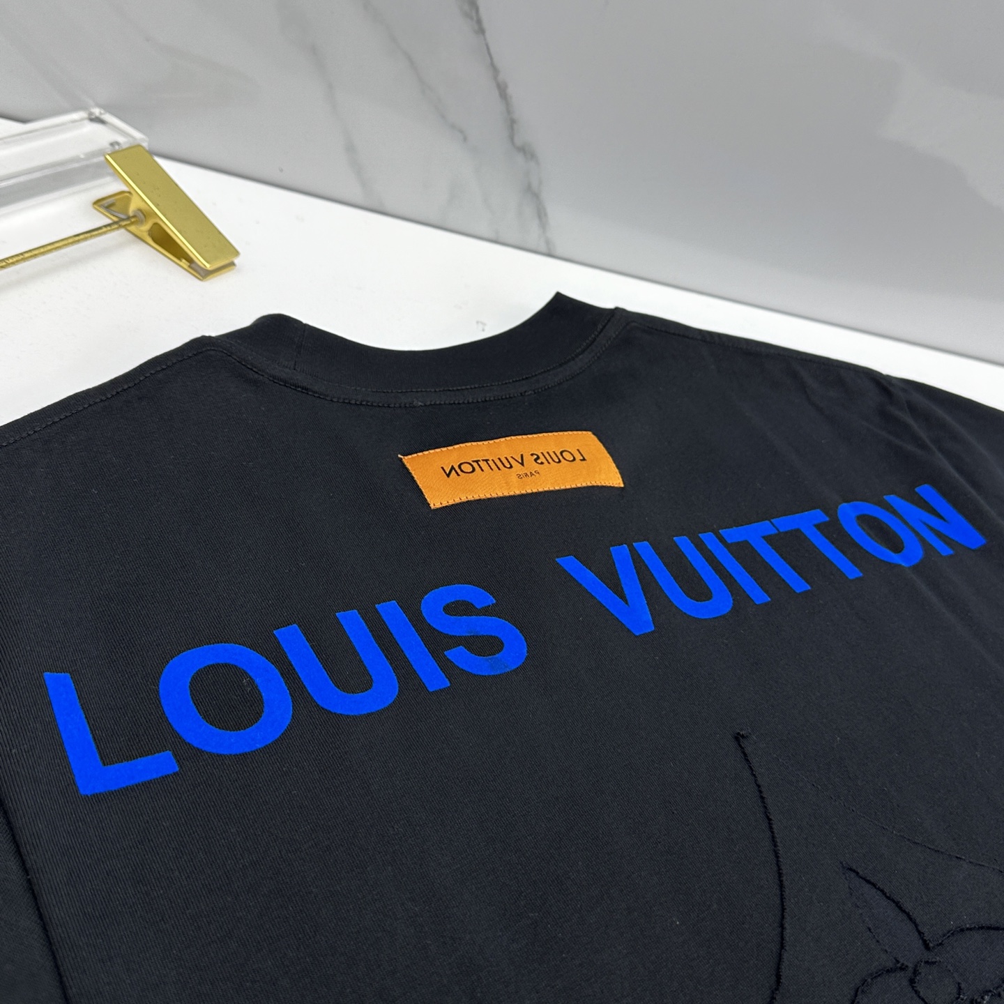 🌾 🆕LV路易威登 2026春夏新款logo刺绣短袖 官网同款T恤 双纱纯棉面料 多元化搭配 迎合眼下时