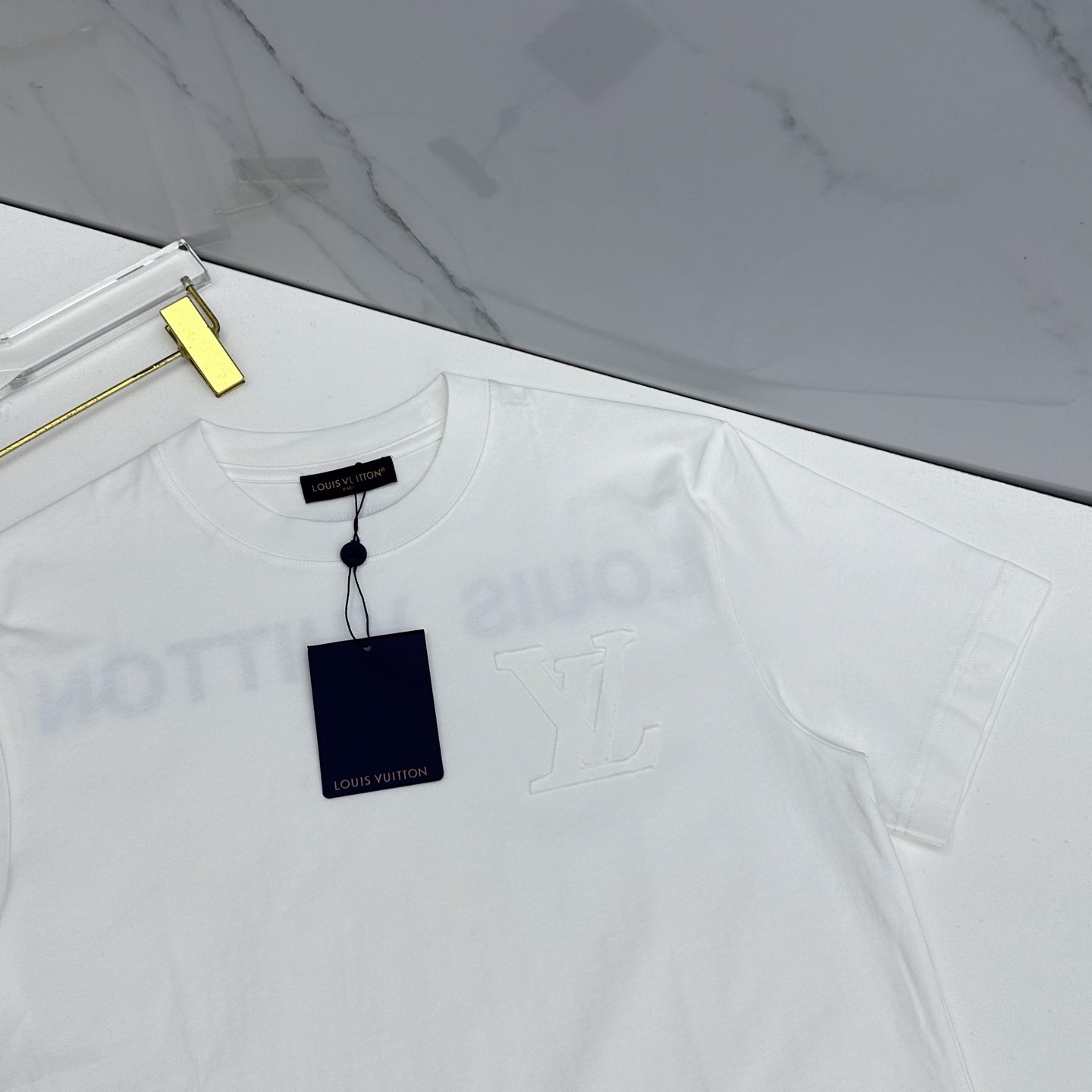 🌾 🆕LV路易威登 2026春夏新款logo刺绣短袖 官网同款T恤 双纱纯棉面料 多元化搭配 迎合眼下时