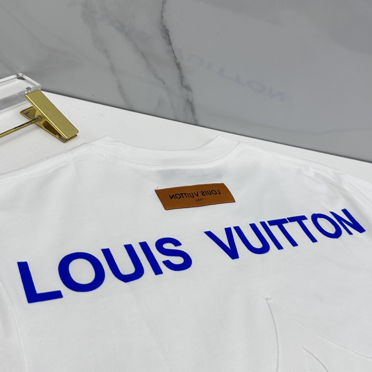 🌾 🆕LV路易威登 2026春夏新款logo刺绣短袖 官网同款T恤 双纱纯棉面料 多元化搭配 迎合眼下时