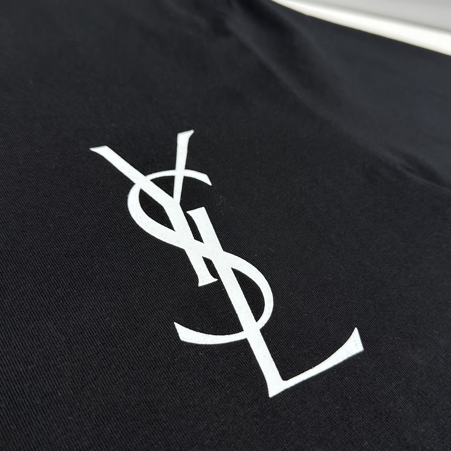 🌾 🆕YSL圣罗兰 2026春夏新款logo字母印花短袖 官网同款T恤 双纱纯棉面料 多元化搭配 迎合眼