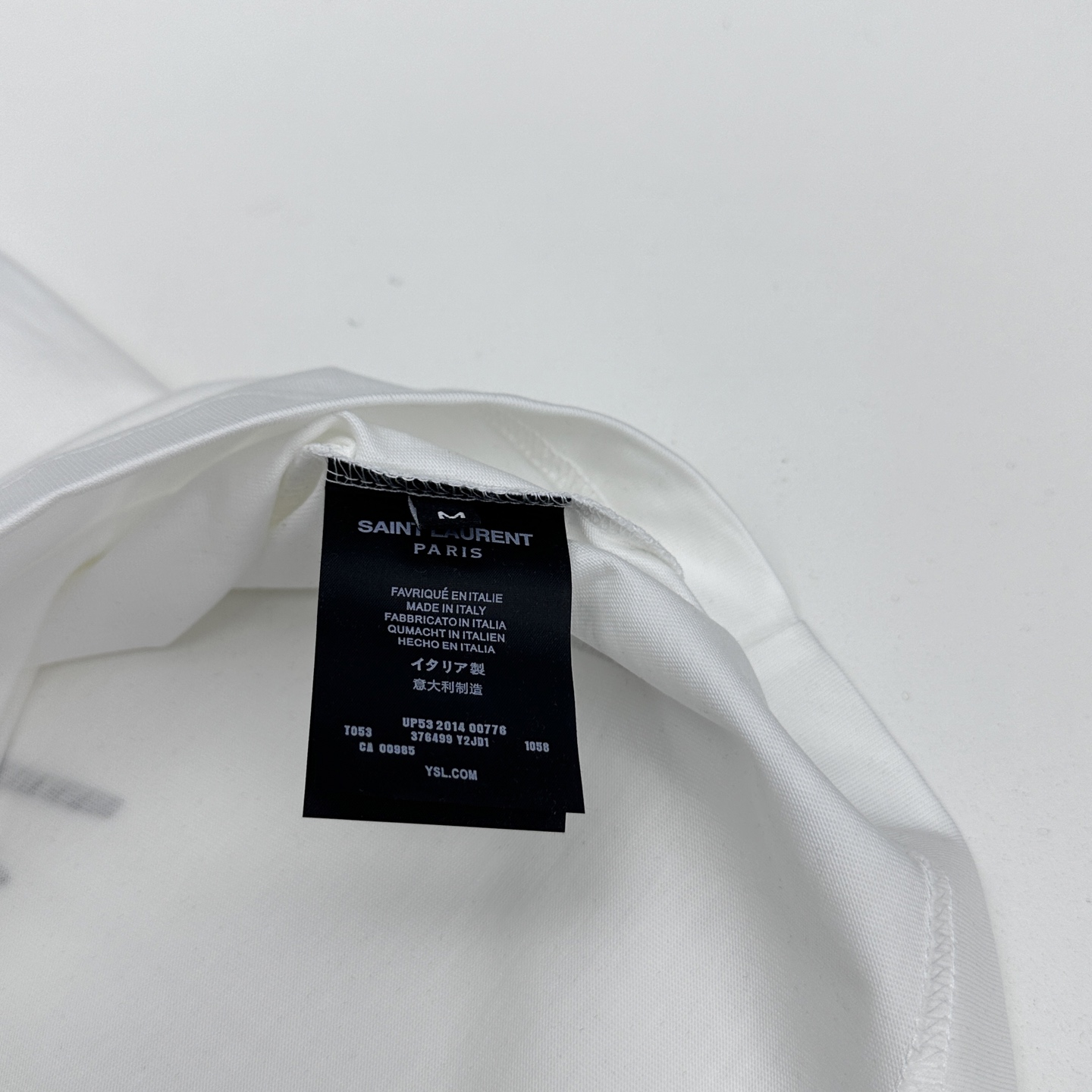 🌾 🆕YSL圣罗兰 2026春夏新款logo字母印花短袖 官网同款T恤 双纱纯棉面料 多元化搭配 迎合眼