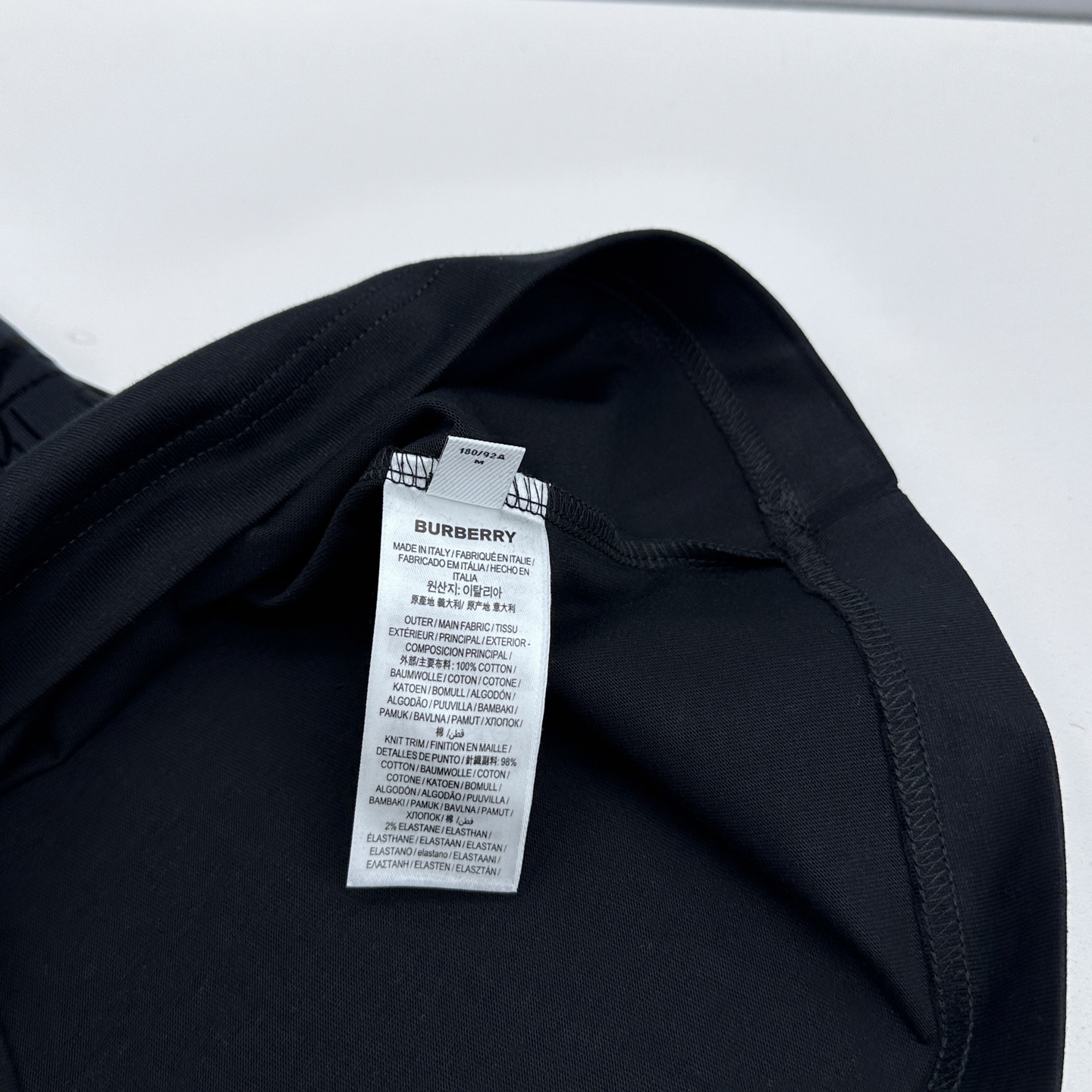 🆕Burberry巴宝莉 2026春夏新款logo满幅印花短袖 官网同款T恤 双纱纯棉面料 多元化搭配 