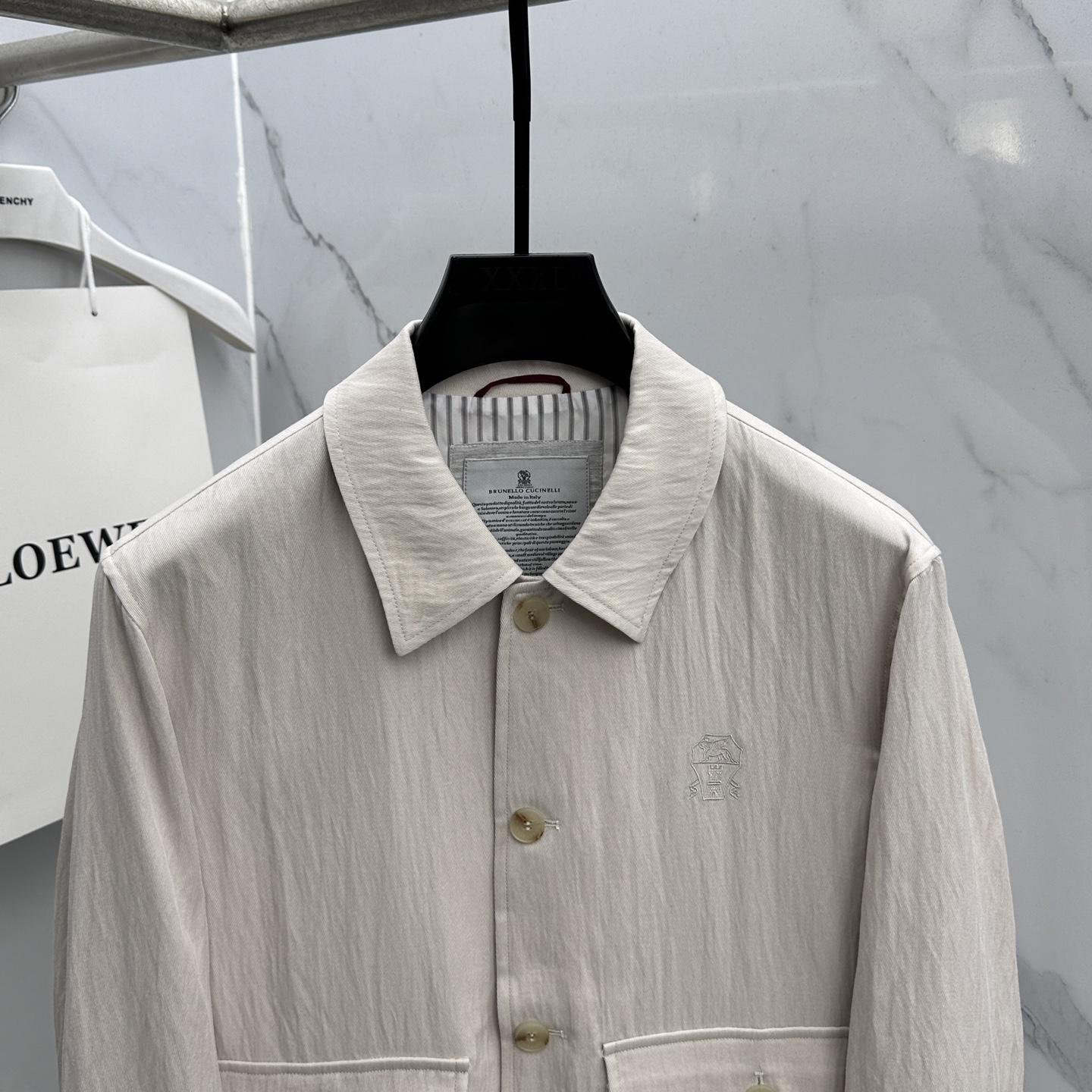 ￼ 🆕BC 2026早春棉麻轻奢系列，最新时尚翻领夹克外套.处处细节显工艺足够的高级 结构性剪裁的设计改