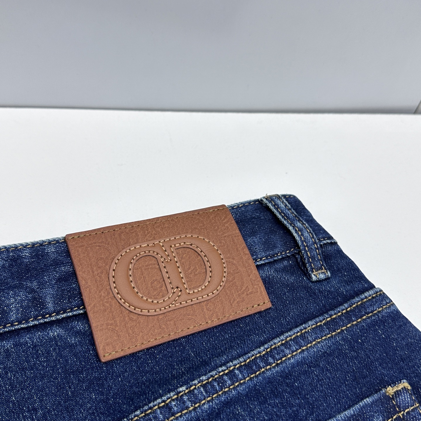 🆕Dior迪奥 四季牛仔.最新款休闲小直筒牛仔裤 柜台同步发售 原单定制 客供定制logo辅料 原单品质