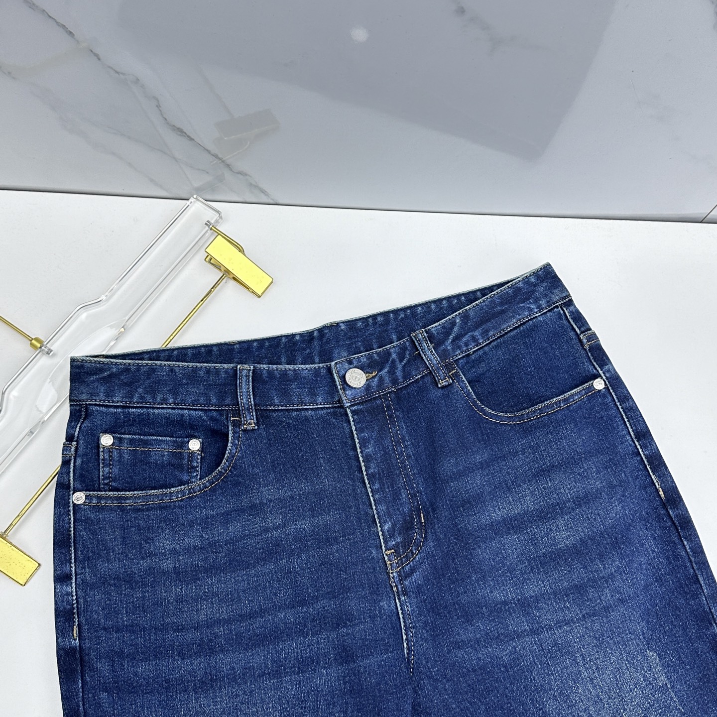 🆕Dior迪奥 四季牛仔.最新款休闲小直筒牛仔裤 柜台同步发售 原单定制 客供定制logo辅料 原单品质