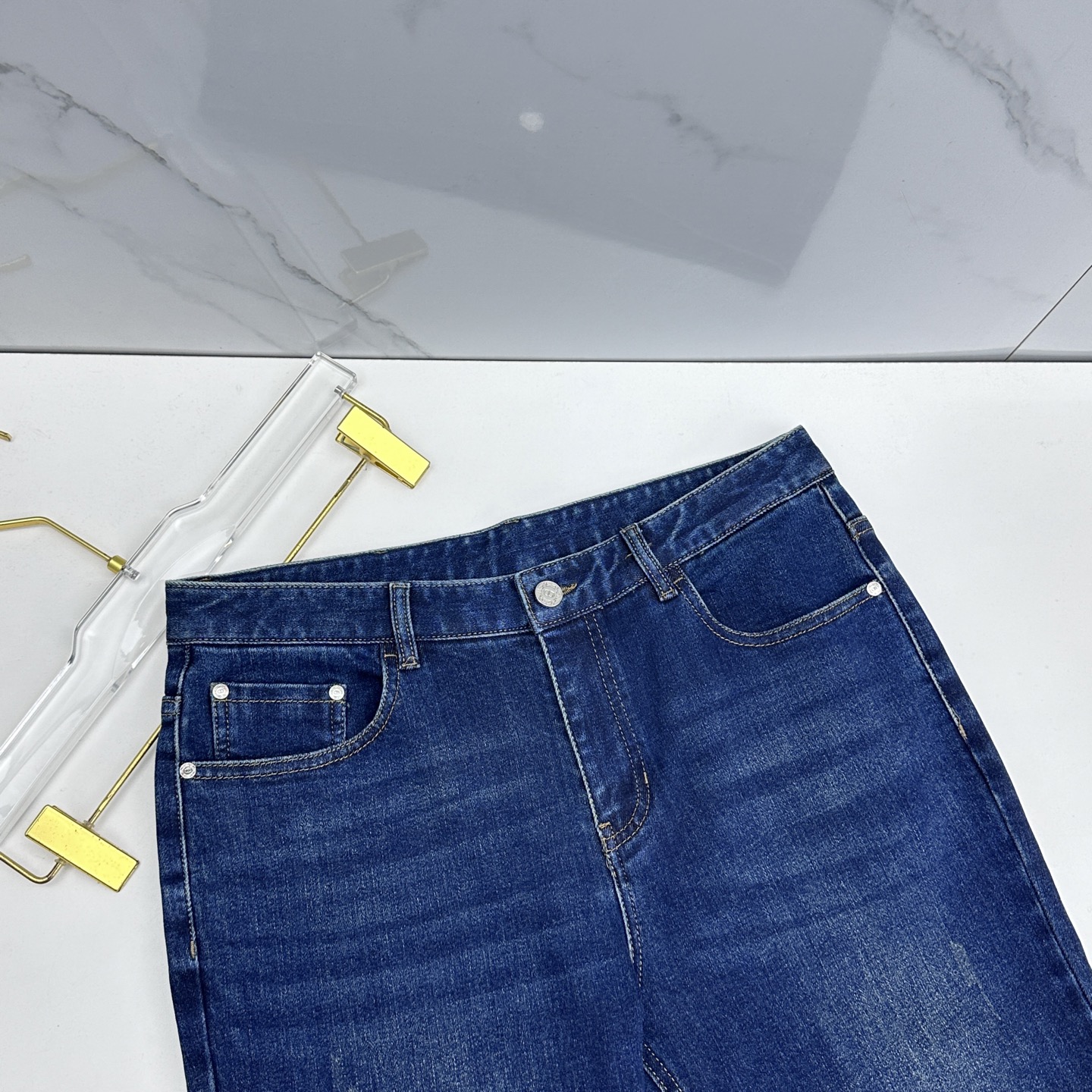 🆕Dior迪奥 四季牛仔.最新款休闲小直筒牛仔裤 柜台同步发售 原单定制 客供定制logo辅料 原单品质