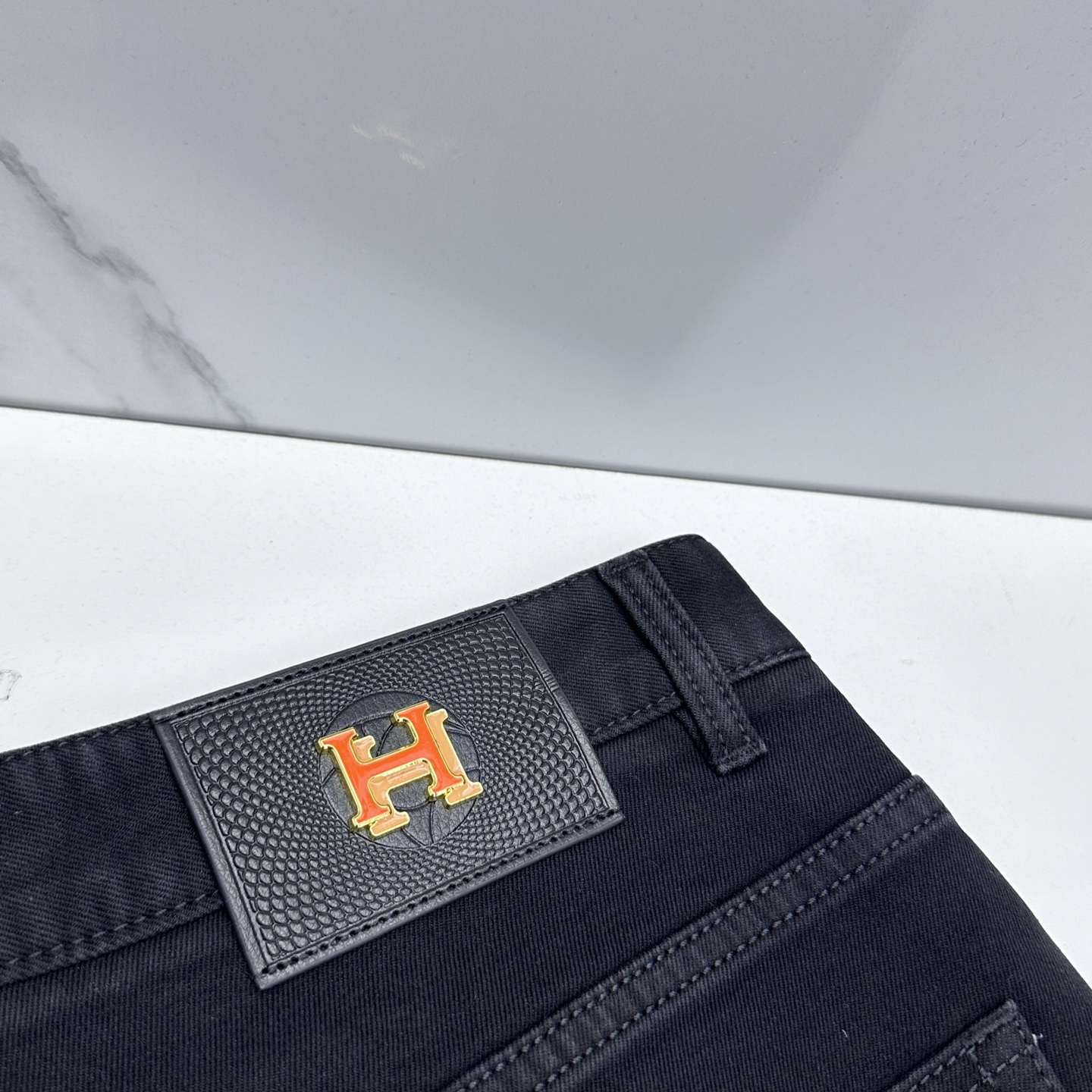 🆕Hermes爱马仕 高定款 四季款新款水洗牛仔裤 柜台同步发售 原版定制复刻 原版五金辅料 原单品质 