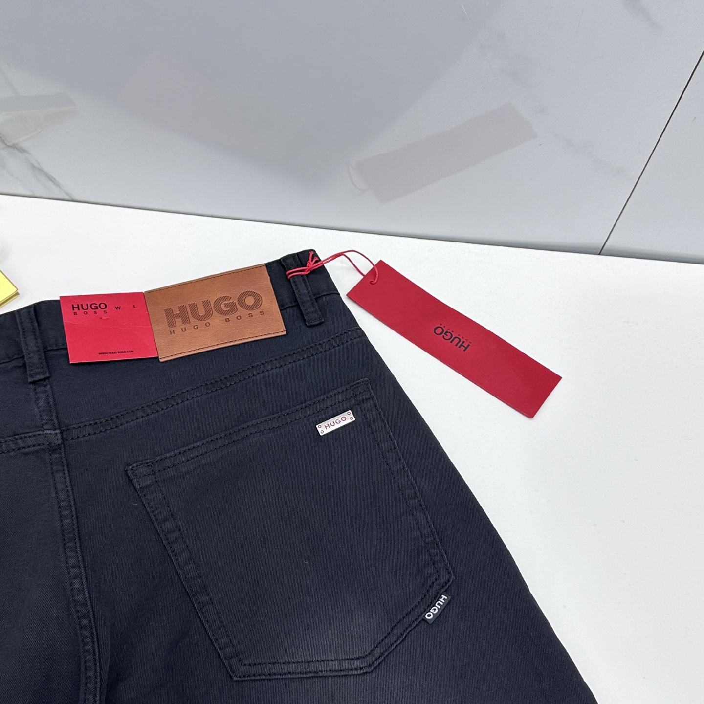 🆕HUGO 🔥高端定制、26早春新款牛仔裤 柜台同步发售 原版定制复刻 客供五金辅料 原单品质 进口固色