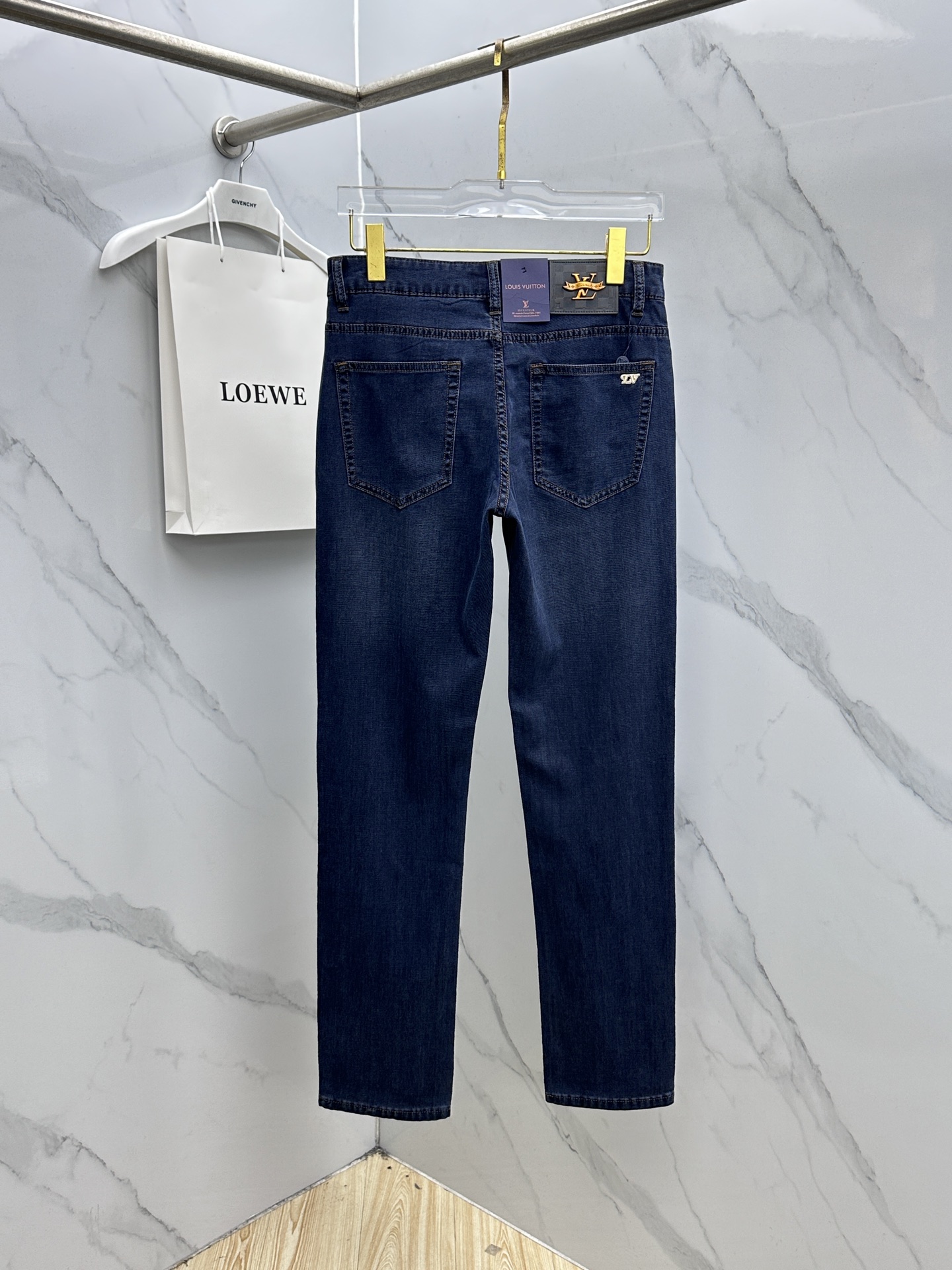 🆕LV路易威登 🔥高端定制、26早春新款牛仔裤 柜台同步发售 原版定制复刻 客供五金辅料 原单品质 进口