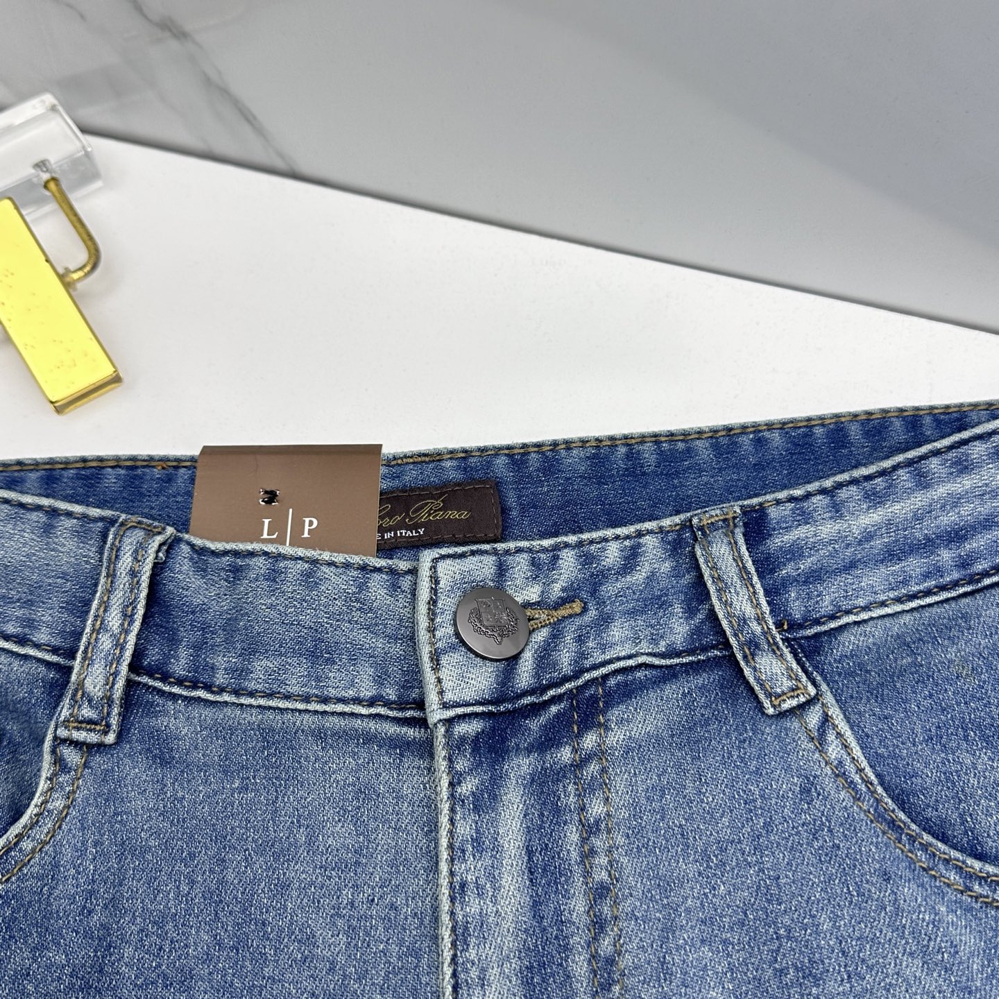 🆕Loro piana 🔥高端定制、26早春新款牛仔裤 柜台同步发售 原版定制复刻 客供五金辅料 原单品