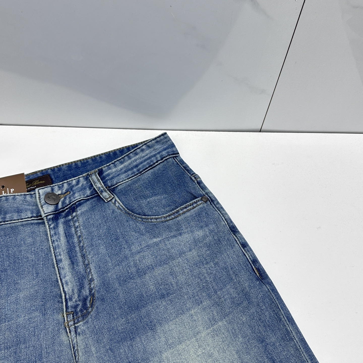 🆕Loro piana 🔥高端定制、26早春新款牛仔裤 柜台同步发售 原版定制复刻 客供五金辅料 原单品