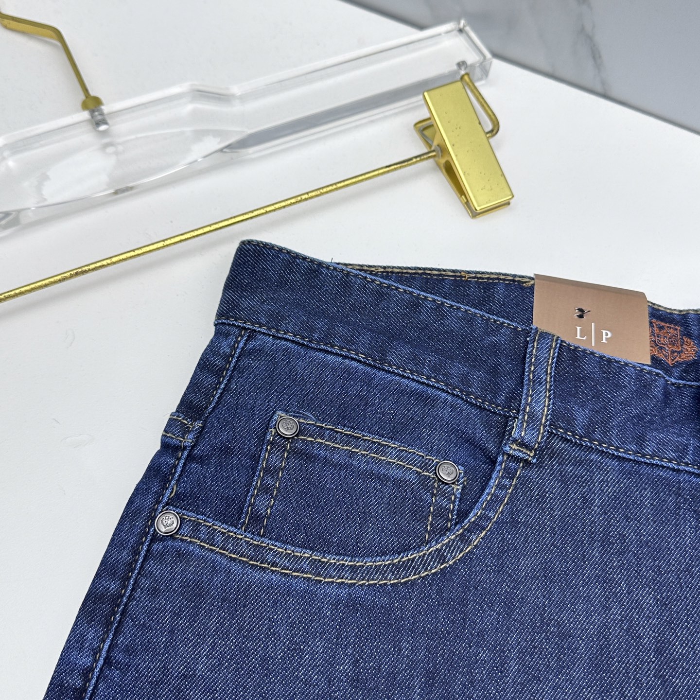 🆕Loro piana 🔥高端定制、26早春新款牛仔裤 柜台同步发售 原版定制复刻 客供五金辅料 原单品