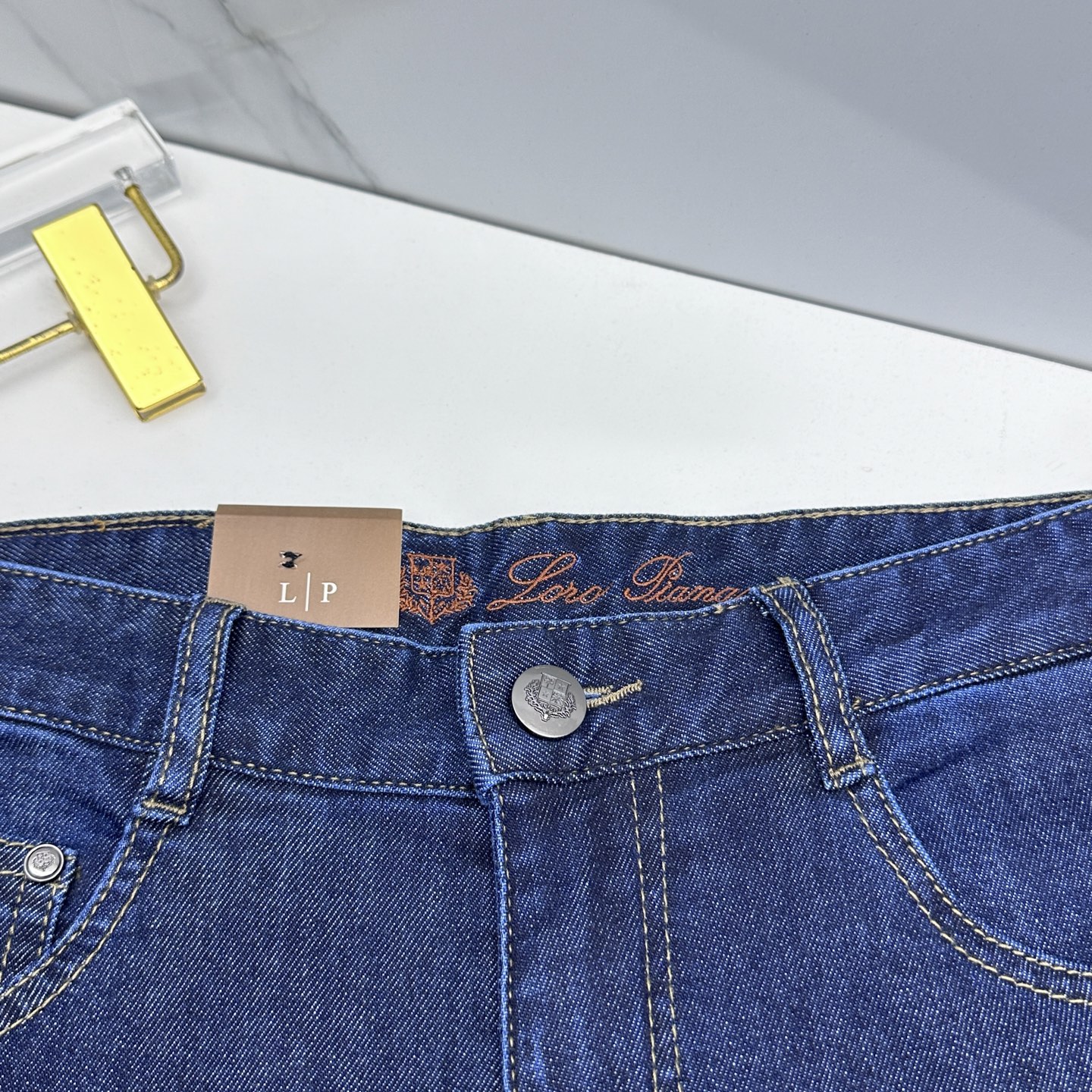🆕Loro piana 🔥高端定制、26早春新款牛仔裤 柜台同步发售 原版定制复刻 客供五金辅料 原单品