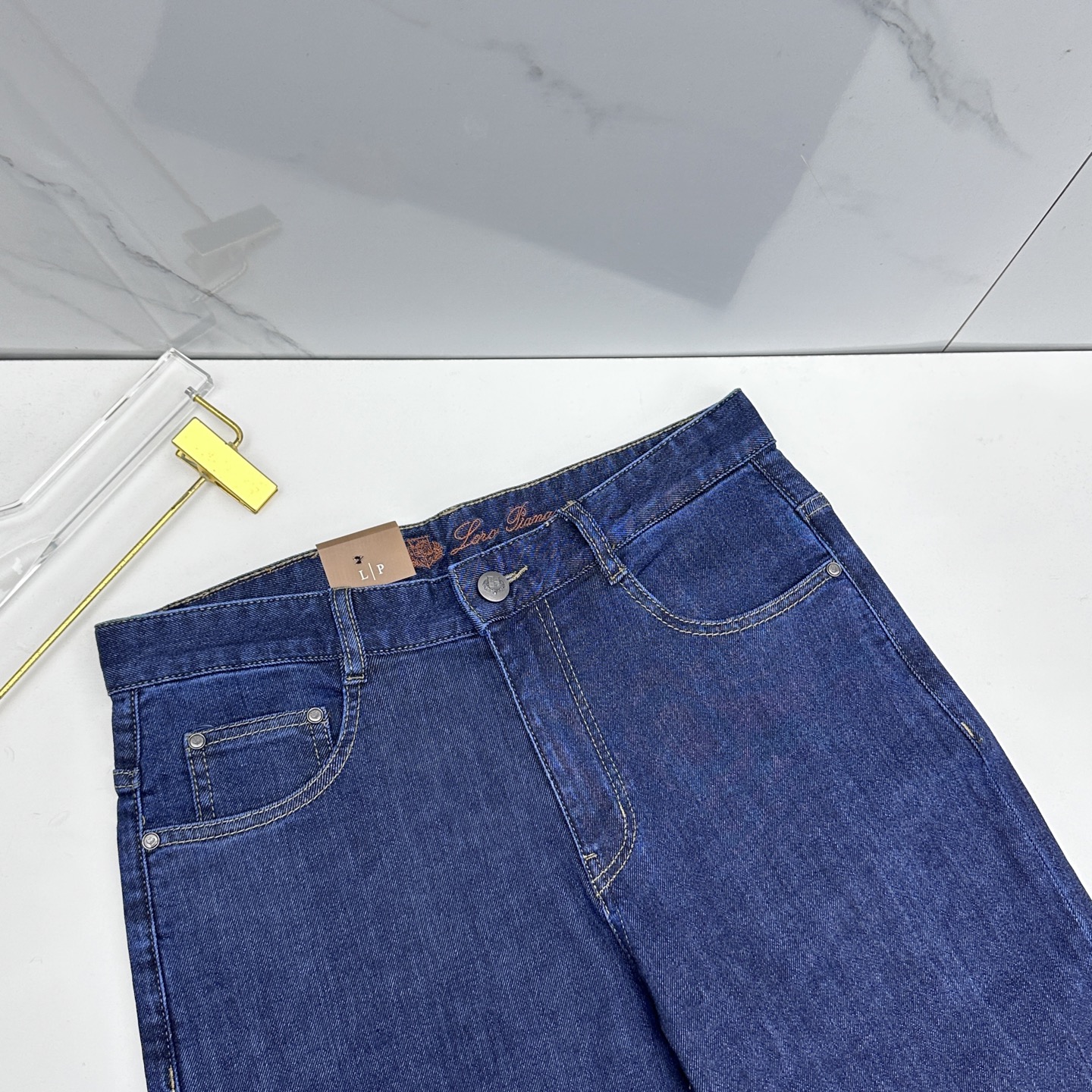 🆕Loro piana 🔥高端定制、26早春新款牛仔裤 柜台同步发售 原版定制复刻 客供五金辅料 原单品