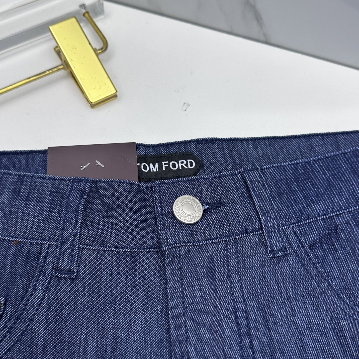 🆕TOM FORD 🔥高端定制、26早春新款薄款牛仔裤 柜台同步发售 原版定制复刻 客供五金辅料 原单品