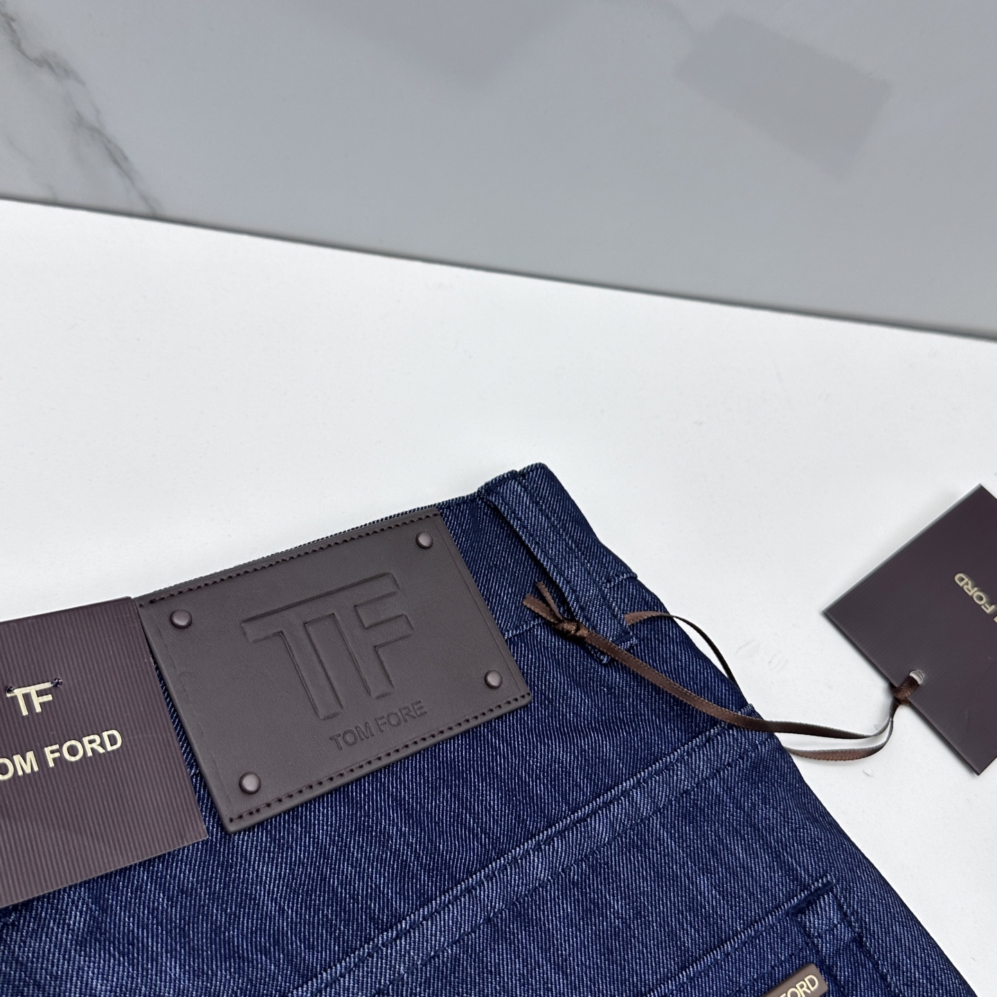 🆕TOM FORD 🔥高端定制、26早春新款薄款牛仔裤 柜台同步发售 原版定制复刻 客供五金辅料 原单品