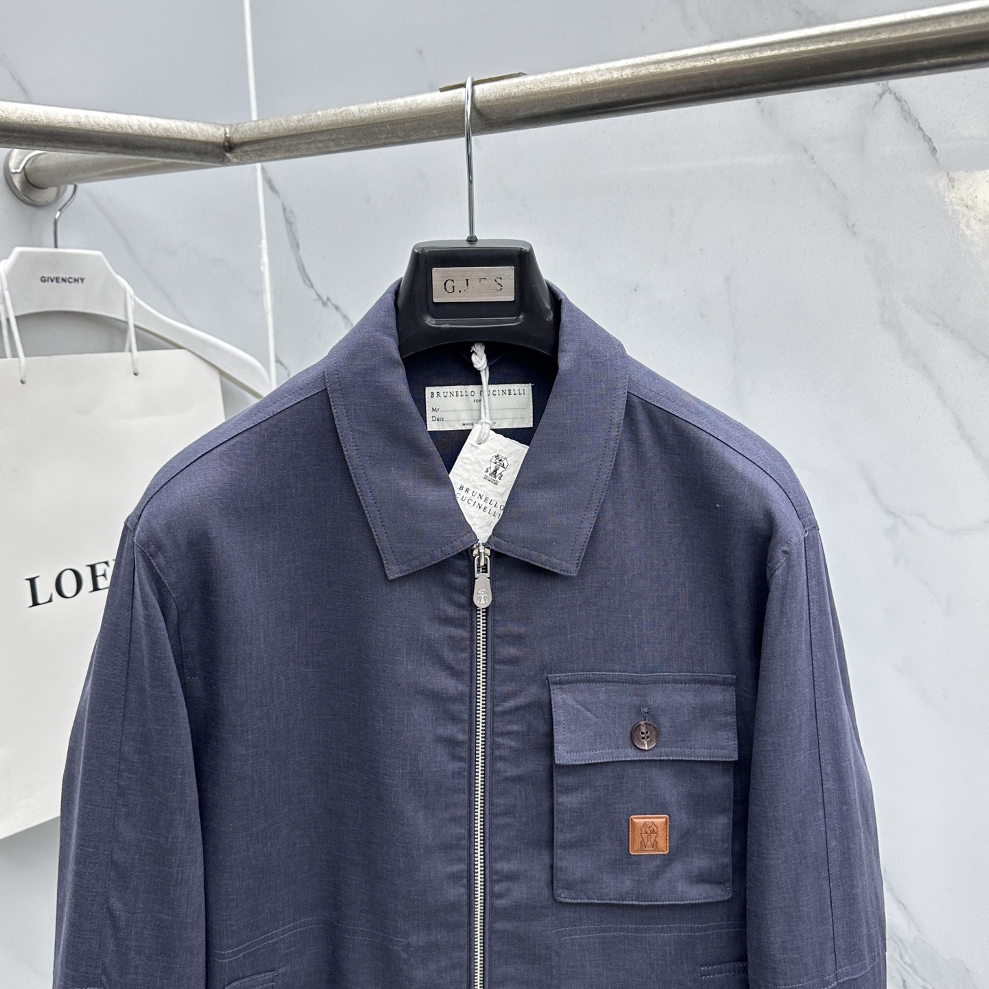 🆕BC 2026早春轻奢老钱风系列，最新时尚翻领夹克外套.胸前口袋皮牌logo，处处细节显工艺足够的高级