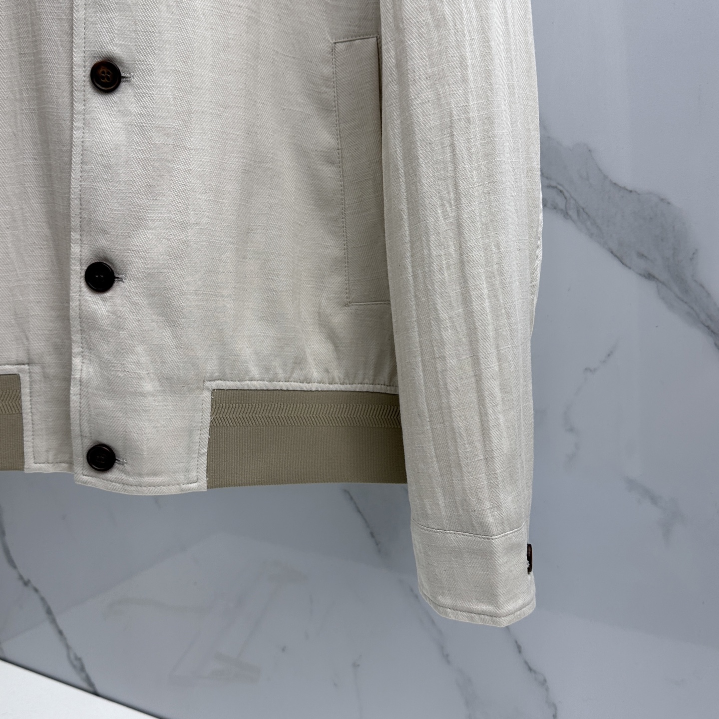 🆕Loro Piana 1916早春轻奢老钱风系列，最新时尚翻领夹克外套.纹理定织面料，处处细节显工艺足