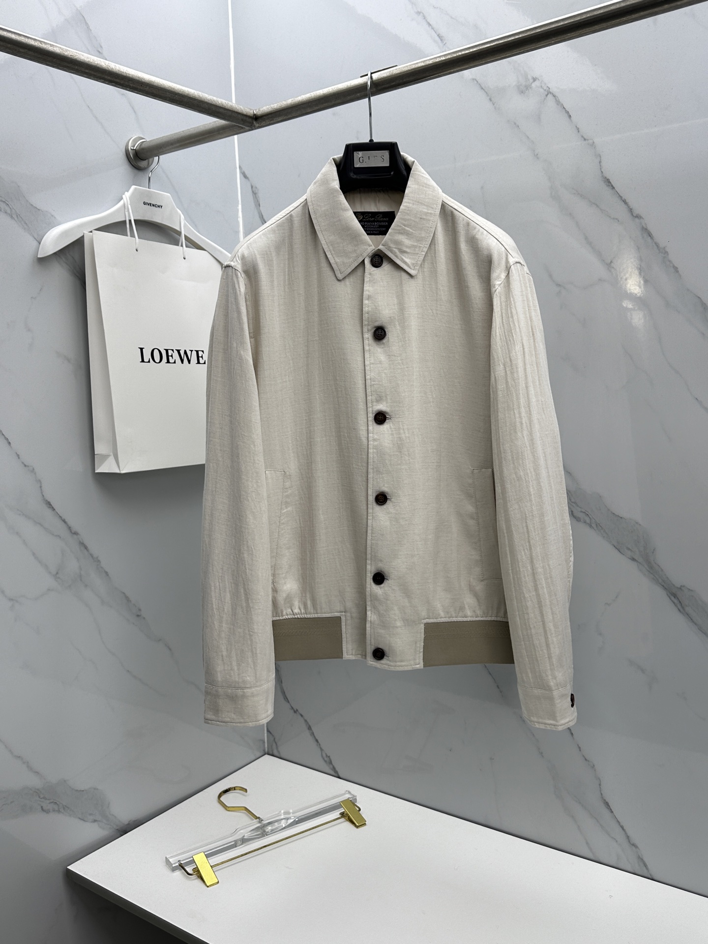 🆕Loro Piana 1916早春轻奢老钱风系列，最新时尚翻领夹克外套.纹理定织面料，处处细节显工艺足