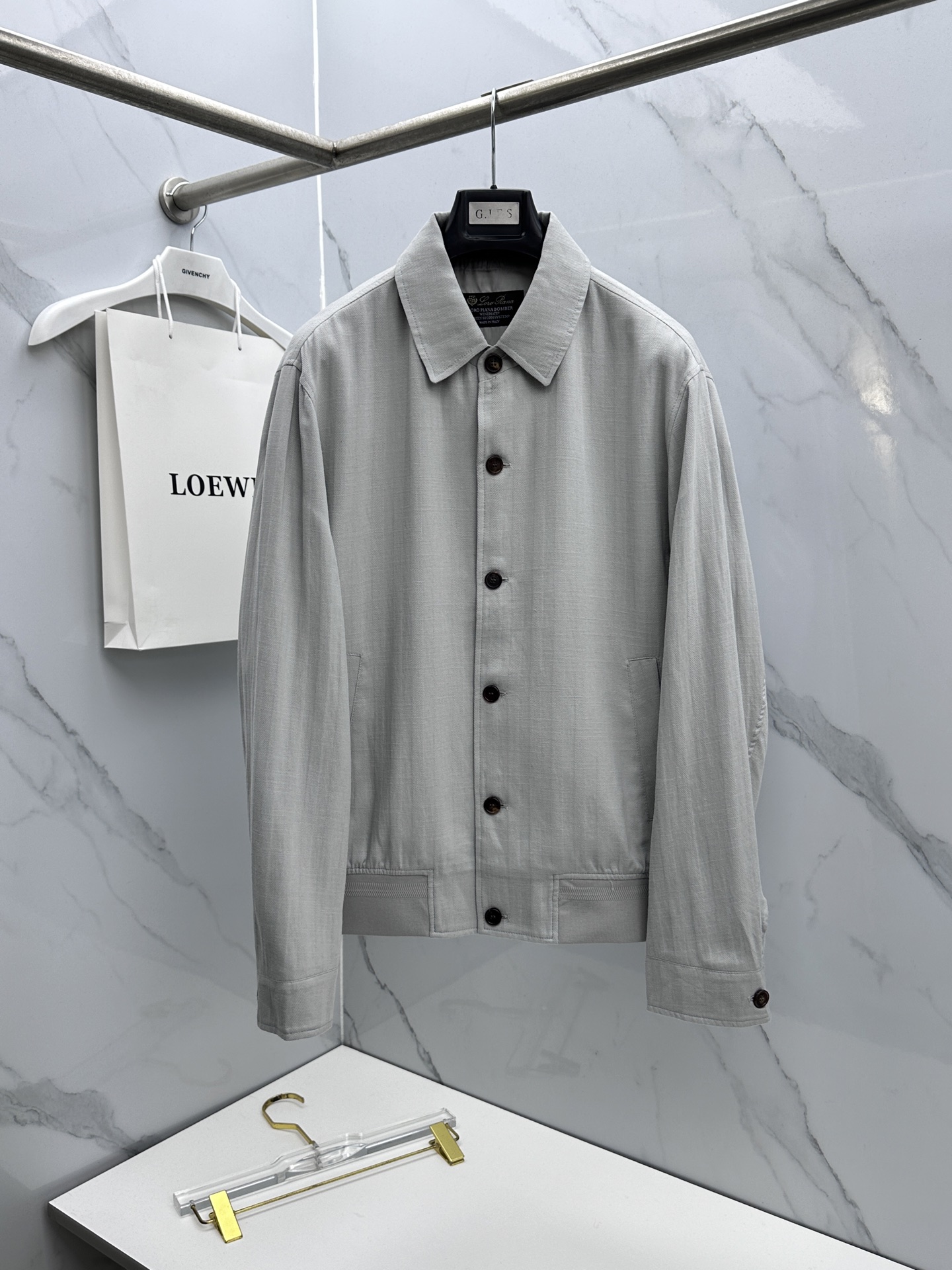 🆕Loro Piana 1916早春轻奢老钱风系列，最新时尚翻领夹克外套.纹理定织面料，处处细节显工艺足