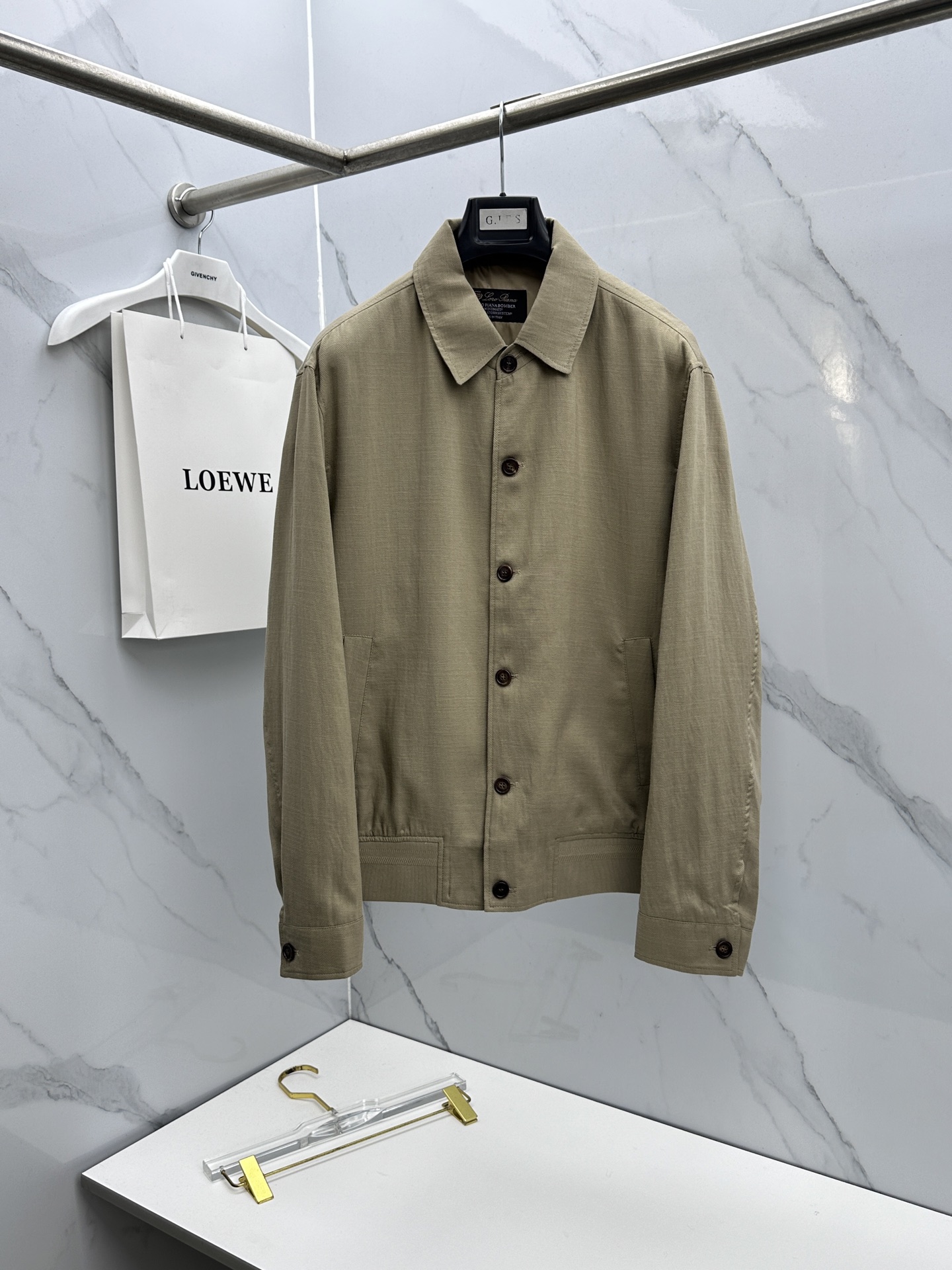 🆕Loro Piana 1916早春轻奢老钱风系列，最新时尚翻领夹克外套.纹理定织面料，处处细节显工艺足