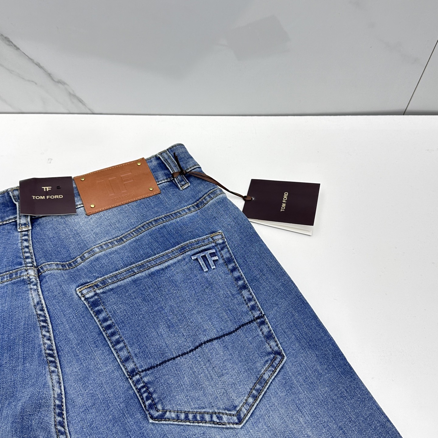 🆕TOM FORD 🔥高端定制、26早春新款薄款牛仔裤 柜台同步发售 原版定制复刻 客供五金辅料 原单品