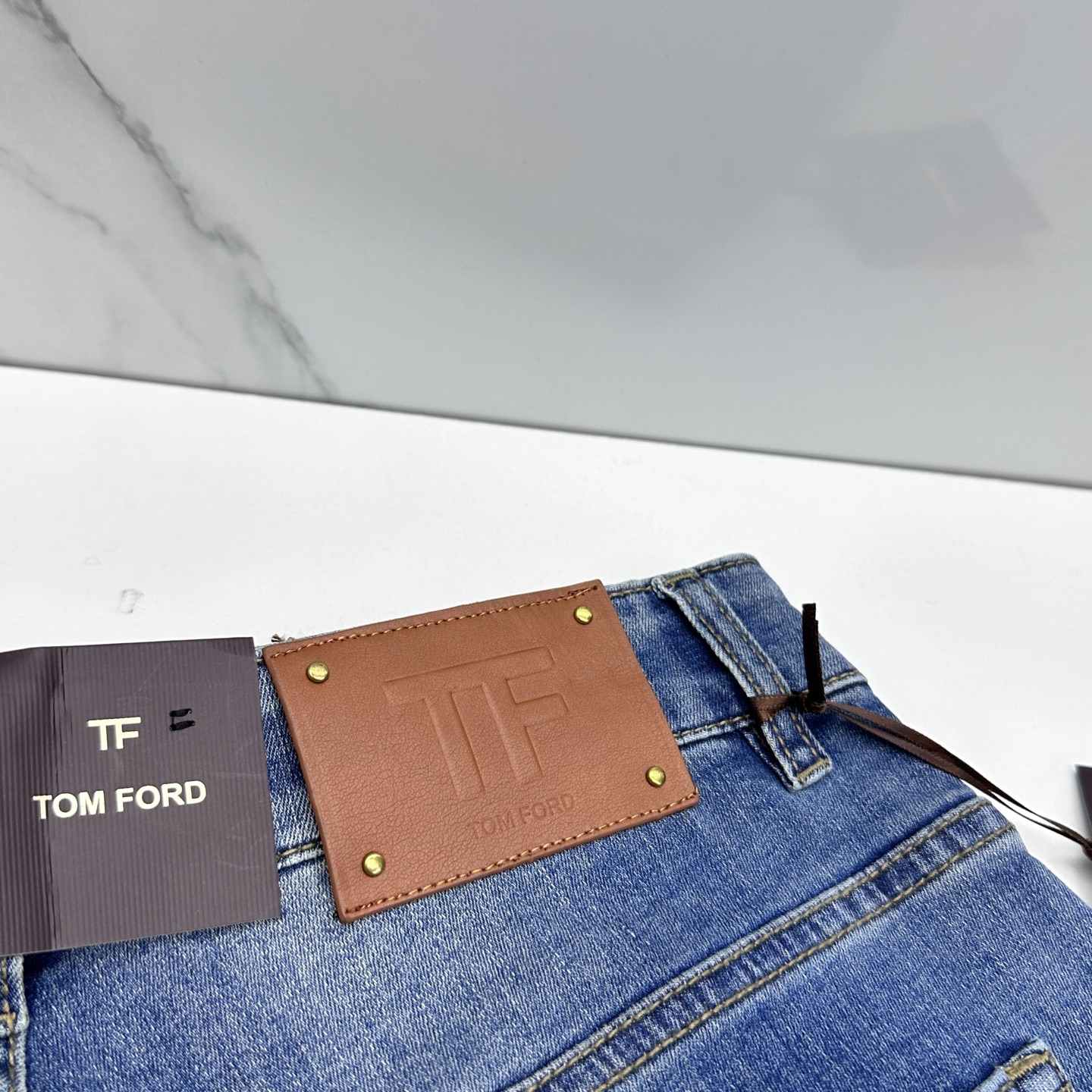 🆕TOM FORD 🔥高端定制、26早春新款薄款牛仔裤 柜台同步发售 原版定制复刻 客供五金辅料 原单品