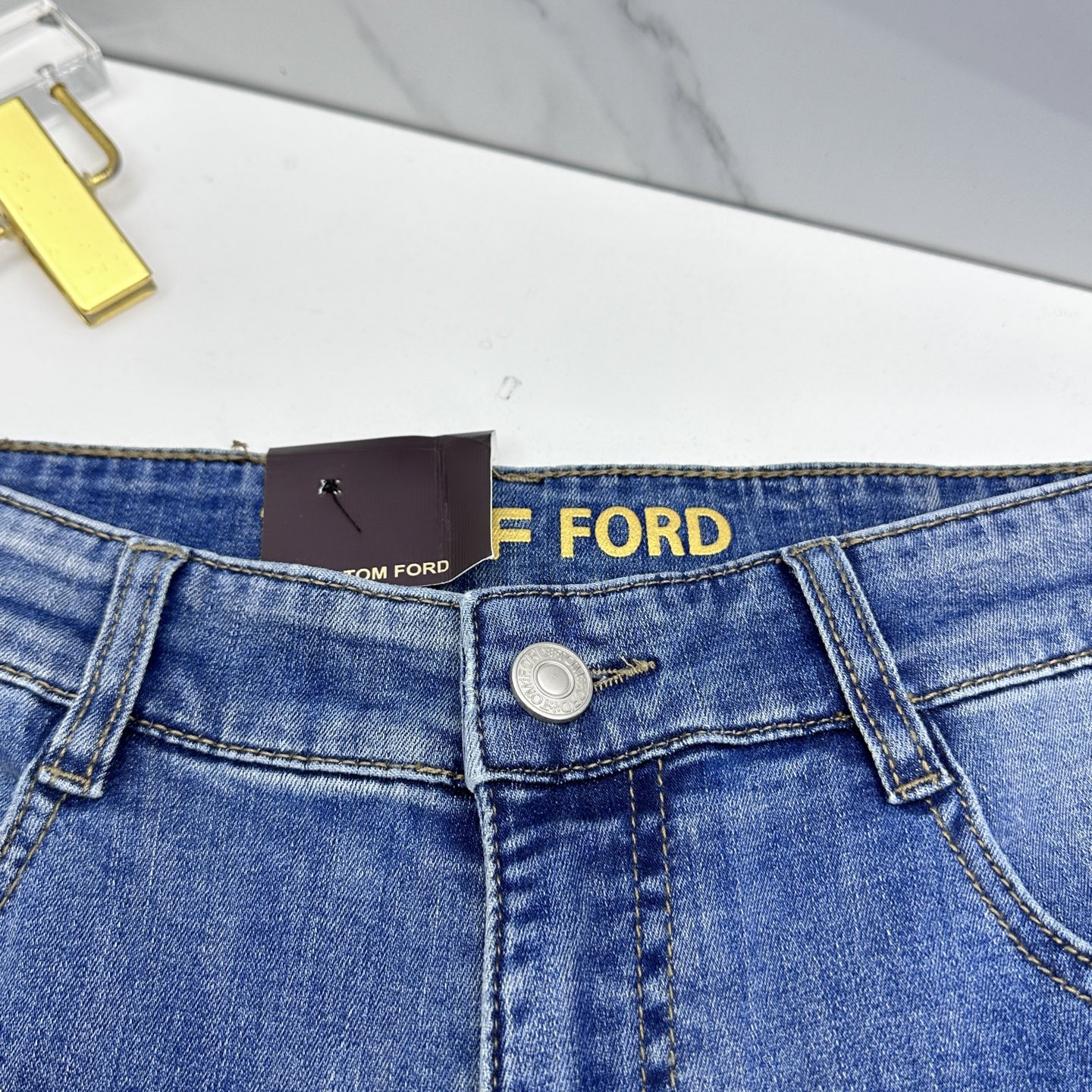 🆕TOM FORD 🔥高端定制、26早春新款薄款牛仔裤 柜台同步发售 原版定制复刻 客供五金辅料 原单品
