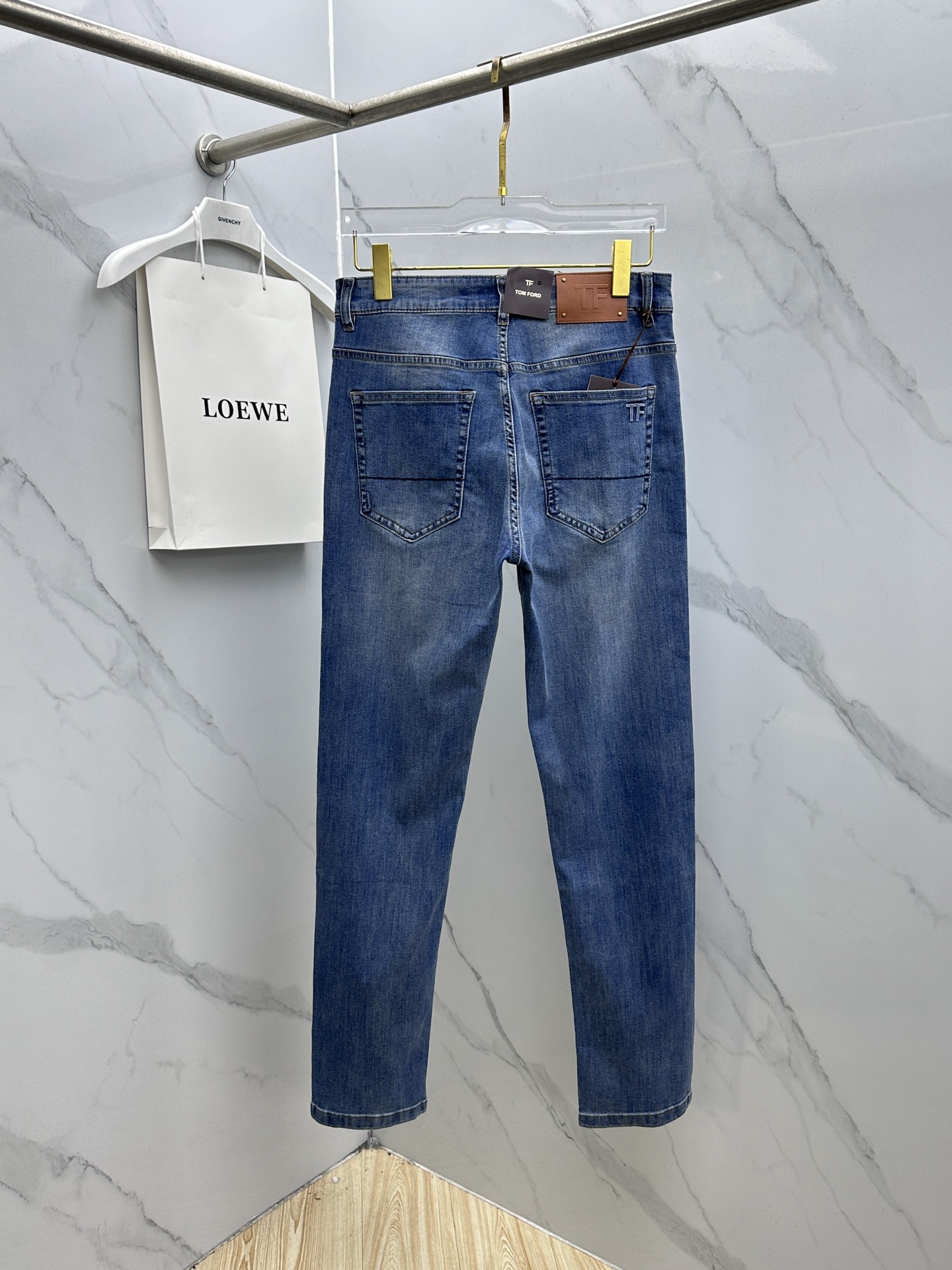 🆕TOM FORD 🔥高端定制、26早春新款薄款牛仔裤 柜台同步发售 原版定制复刻 客供五金辅料 原单品