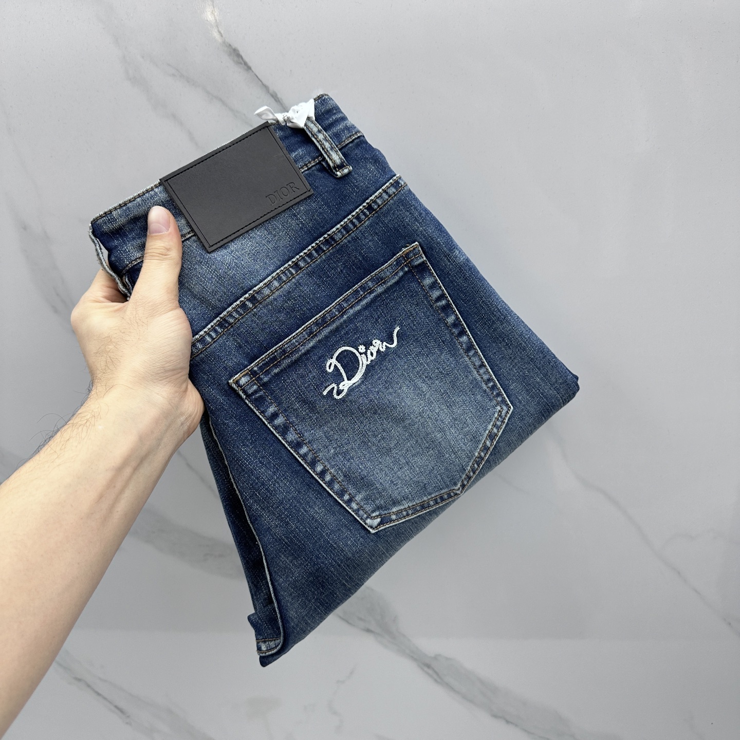 🆕Dior迪奥 🔥高端定制、26早春新款薄款牛仔裤 柜台同步发售 原版定制复刻 客供五金辅料 原单品质 