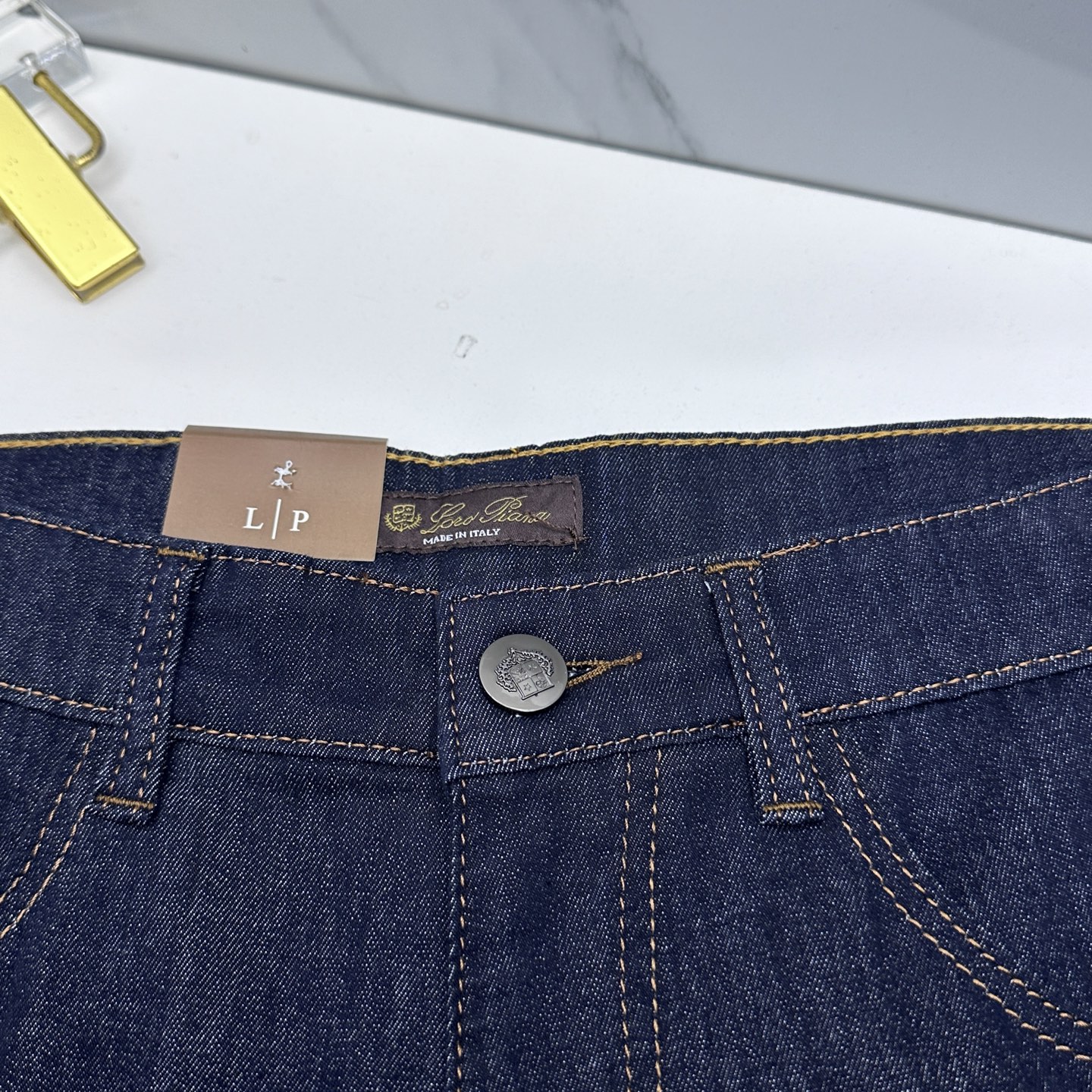 🆕Loro piana 🔥高端定制、26早春新款薄款牛仔裤 柜台同步发售 原版定制复刻 客供五金辅料 原