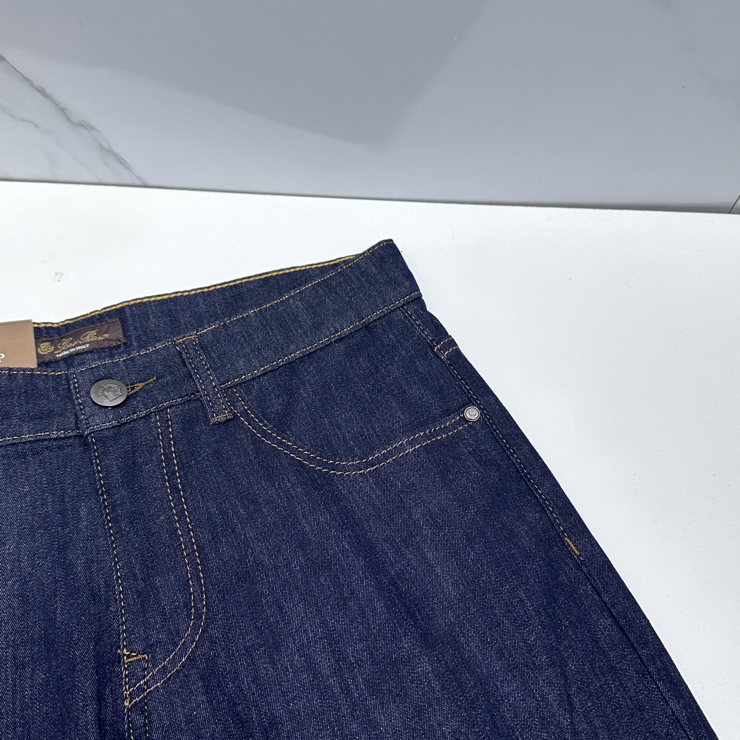 🆕Loro piana 🔥高端定制、26早春新款薄款牛仔裤 柜台同步发售 原版定制复刻 客供五金辅料 原