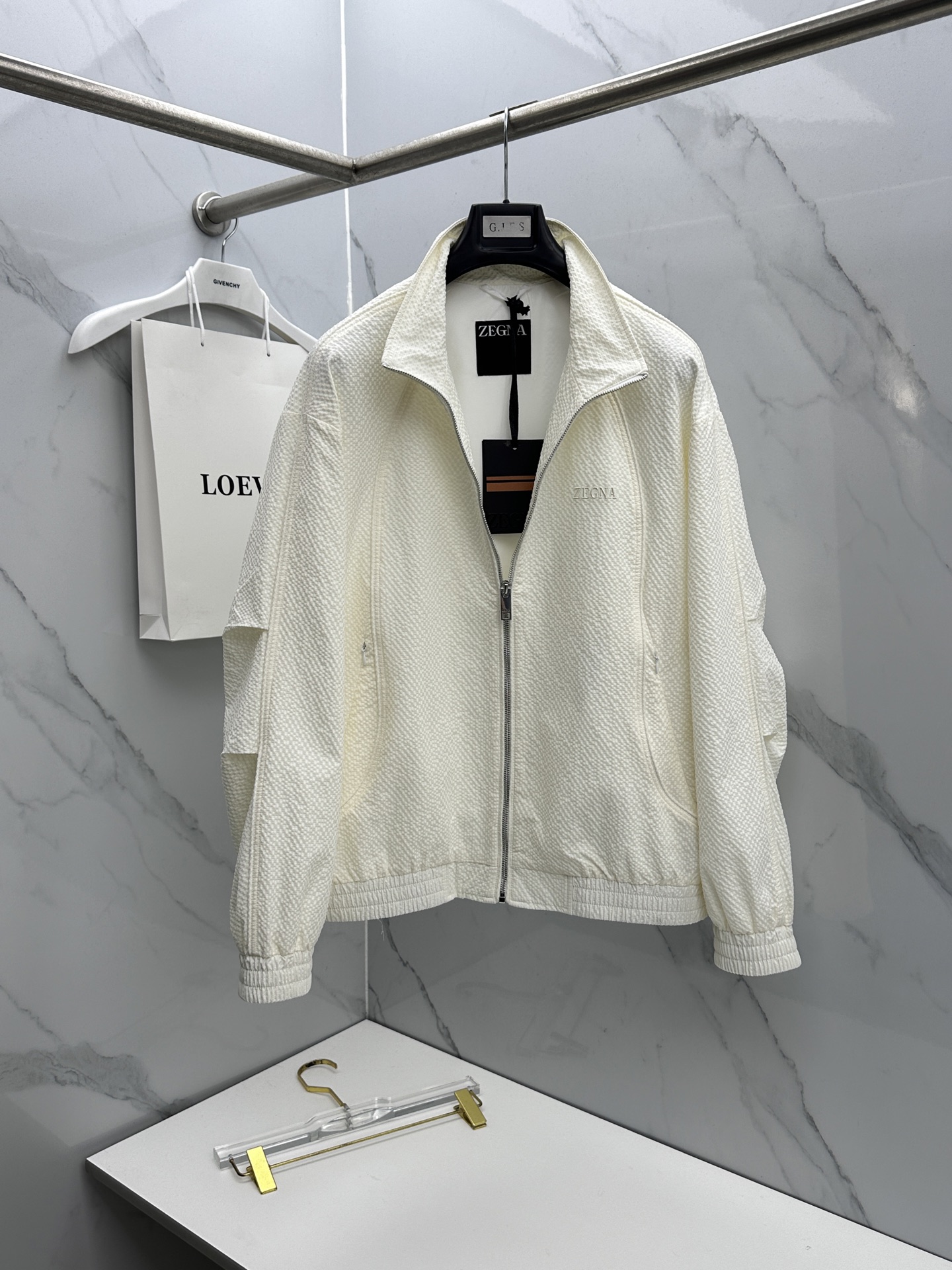 🆕ZEGNA杰尼亚 2026早春休闲系列，最新时尚立领夹克外套.简约不单一，处处细节显工艺足够的高级 结