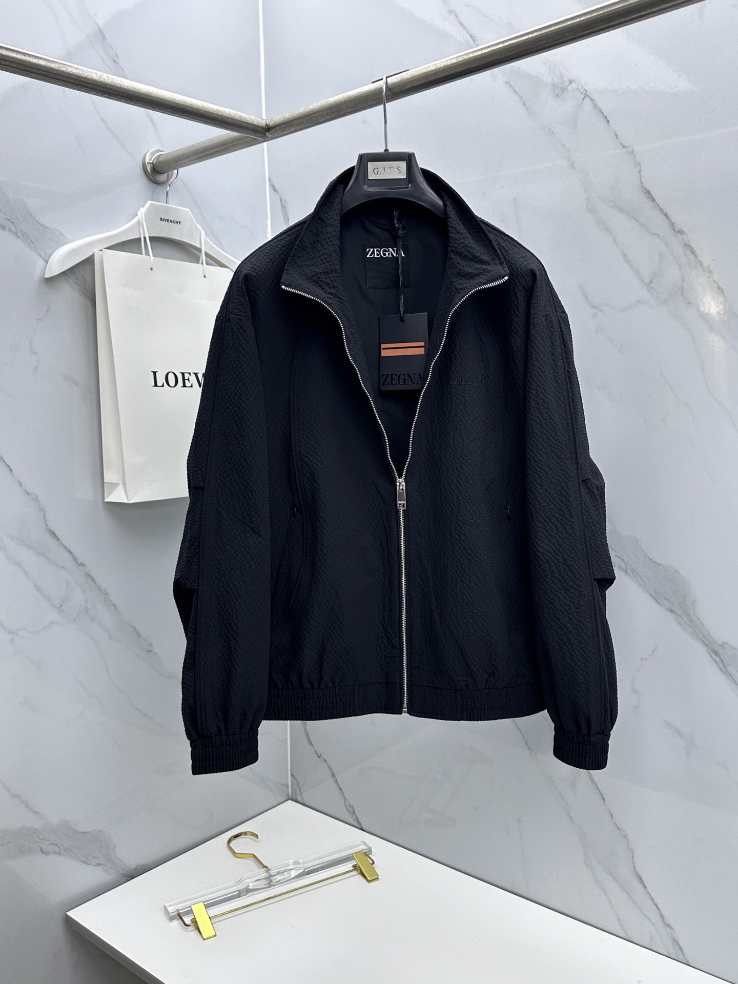 🆕ZEGNA杰尼亚 2026早春休闲系列，最新时尚立领夹克外套.简约不单一，处处细节显工艺足够的高级 结