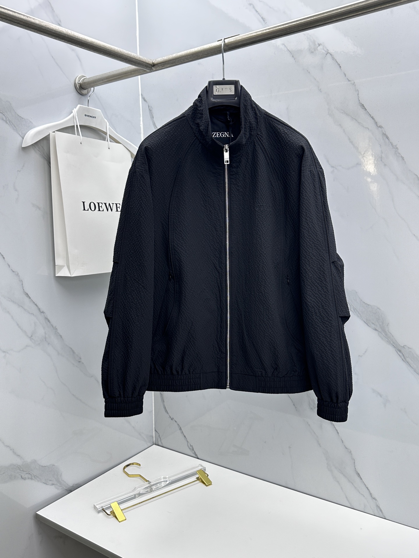 🆕ZEGNA杰尼亚 2026早春休闲系列，最新时尚立领夹克外套.简约不单一，处处细节显工艺足够的高级 结