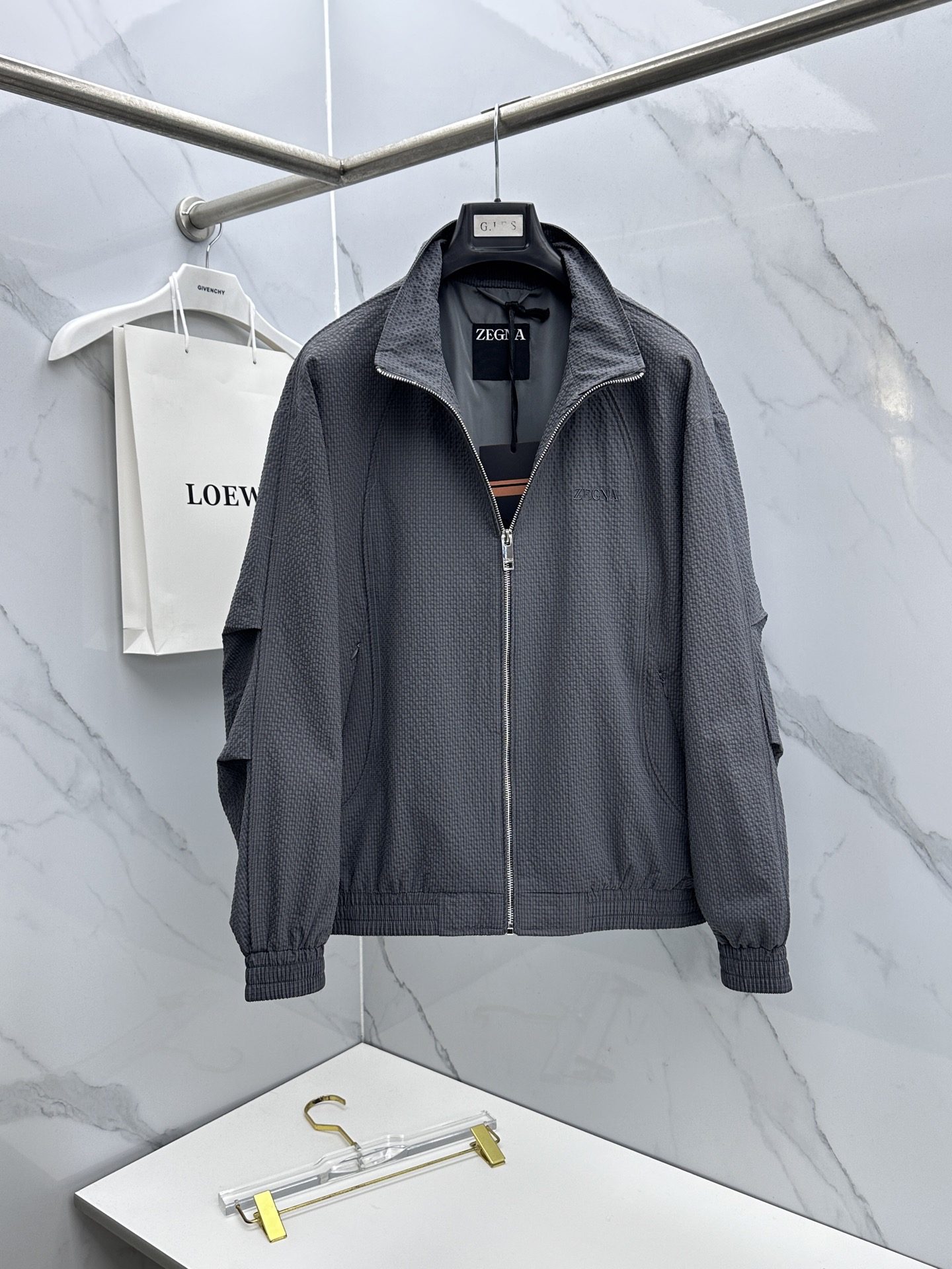 🆕ZEGNA杰尼亚 2026早春休闲系列，最新时尚立领夹克外套.简约不单一，处处细节显工艺足够的高级 结