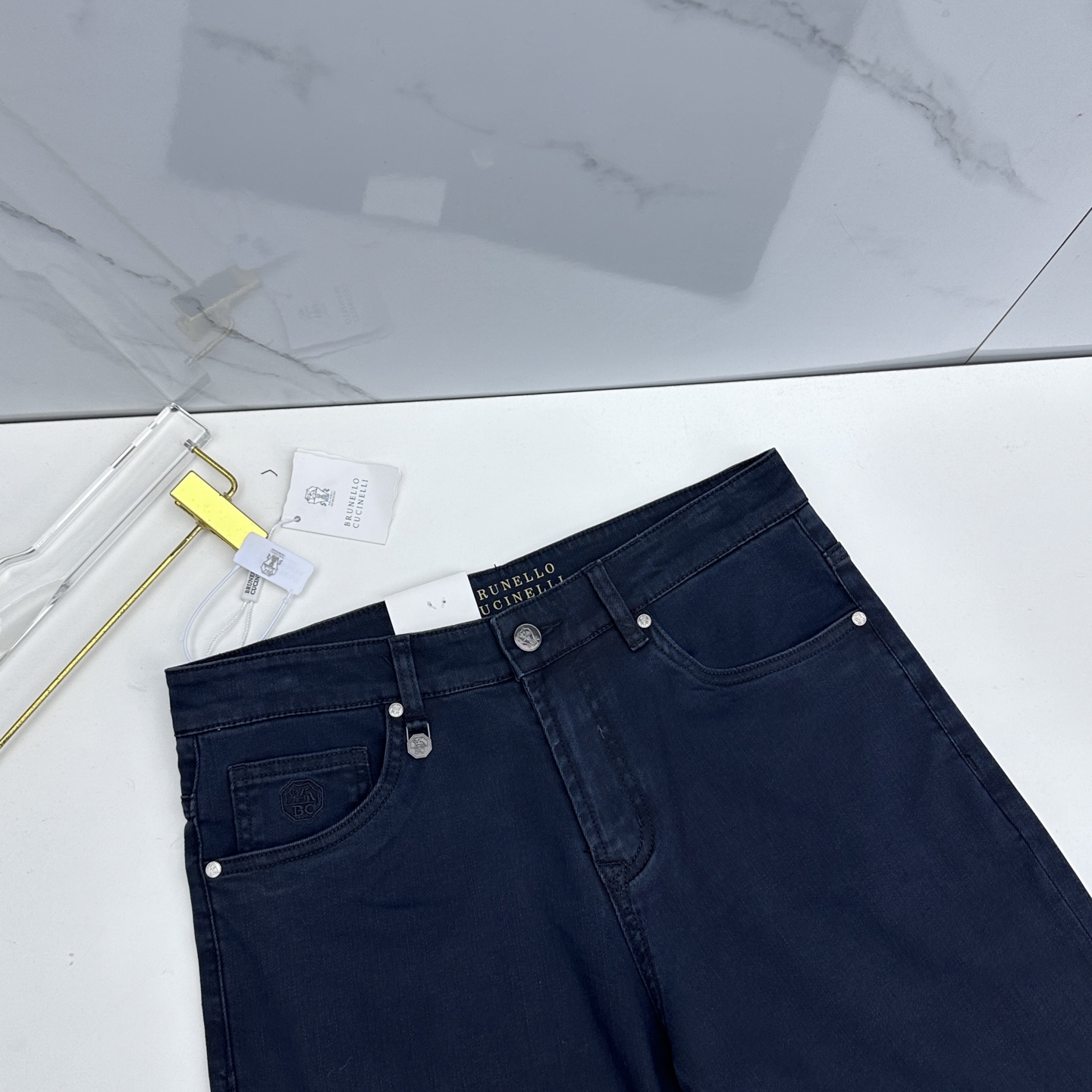 🆕Gucci古驰 🔥高端定制、26早春新款薄款牛仔裤 柜台同步发售 原版定制复刻 客供五金辅料 原单品质