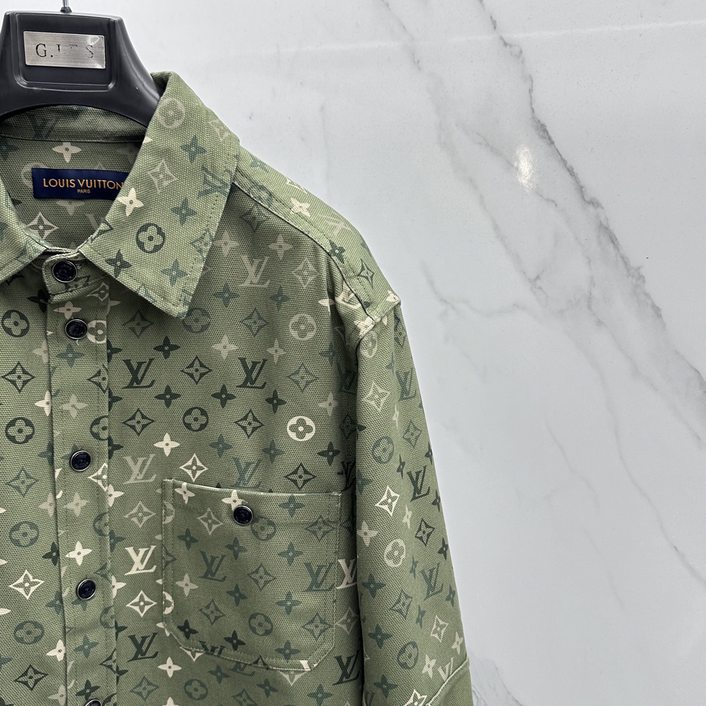 🆕LouisVuitton·路易威登 2026早春休闲系列，最新时尚提花夹克牛仔外套.多边幅拼接设计，处