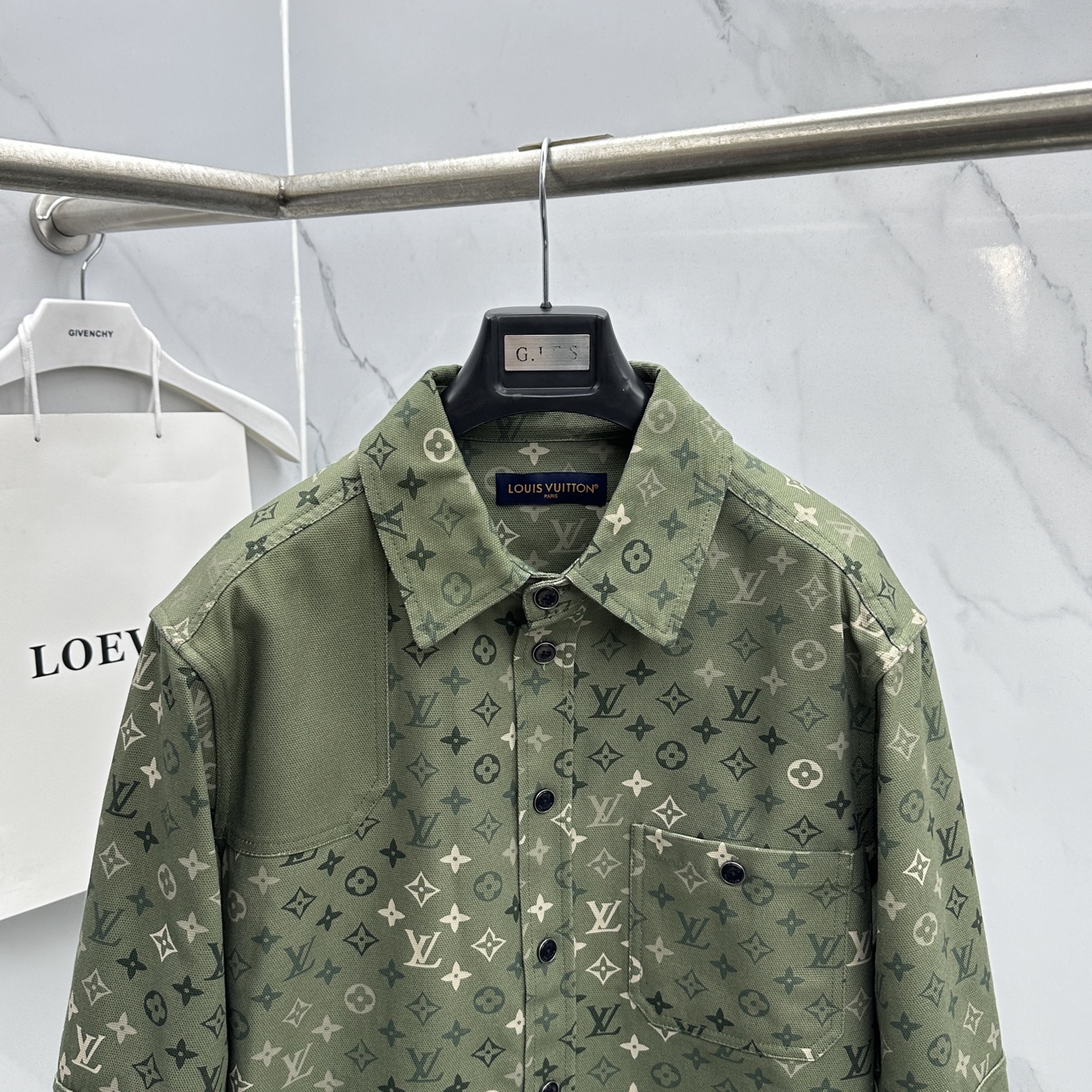 🆕LouisVuitton·路易威登 2026早春休闲系列，最新时尚提花夹克牛仔外套.多边幅拼接设计，处