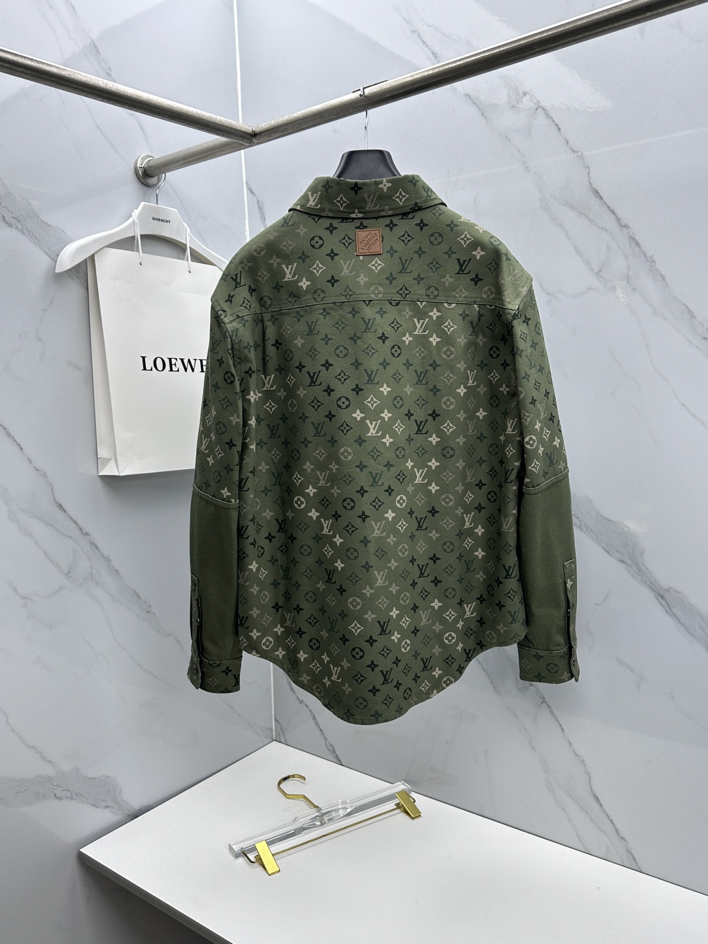 🆕LouisVuitton·路易威登 2026早春休闲系列，最新时尚提花夹克牛仔外套.多边幅拼接设计，处