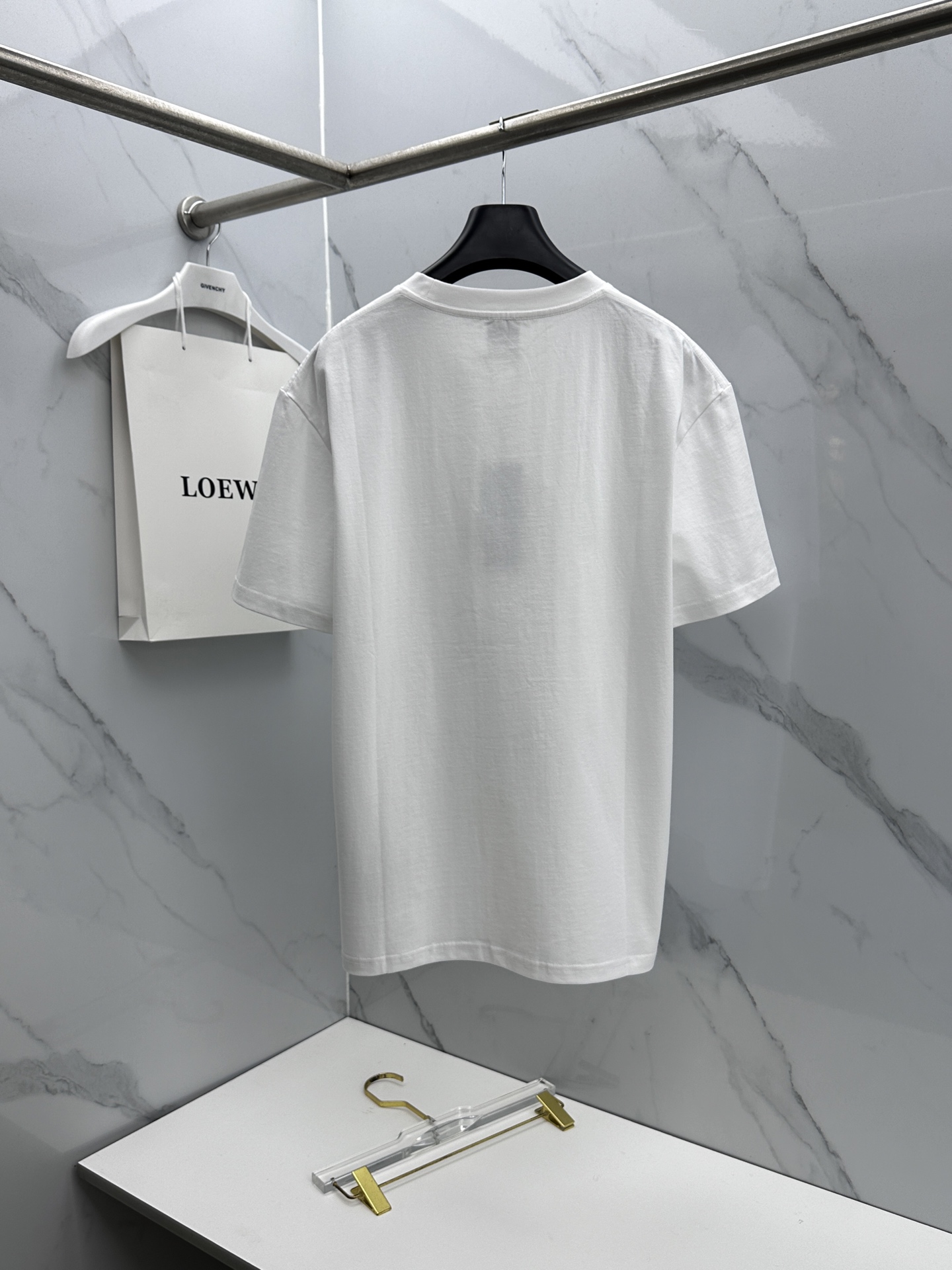 🆕Dior迪奥 微阔 新款首发专柜最新款短袖圆领T恤 高端订制 胸前品牌logo重工艺设计 高端长绒棉面