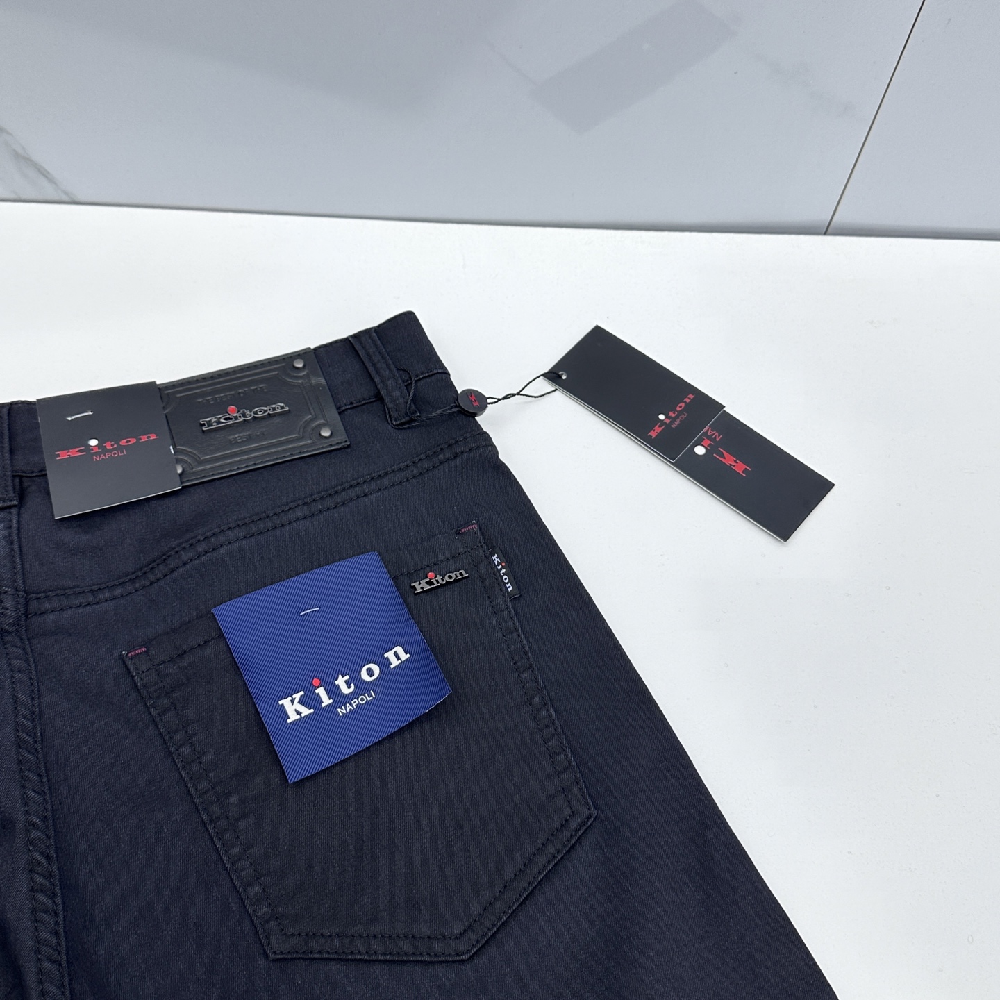 🆕Kiton 🔥高端定制、26早春新款薄款牛仔裤 柜台同步发售 原版定制复刻 客供五金辅料 原单品质 进