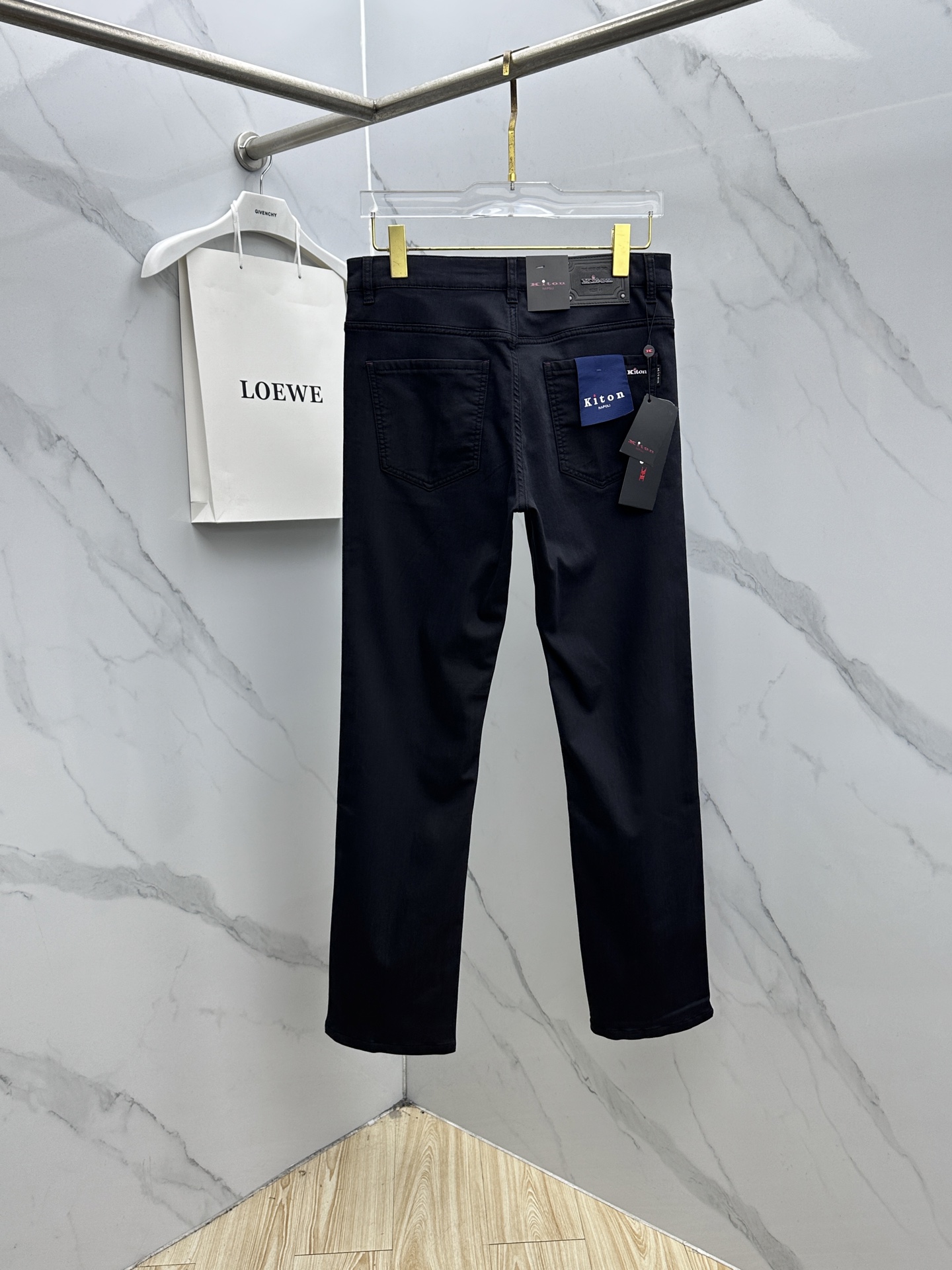 🆕Kiton 🔥高端定制、26早春新款薄款牛仔裤 柜台同步发售 原版定制复刻 客供五金辅料 原单品质 进
