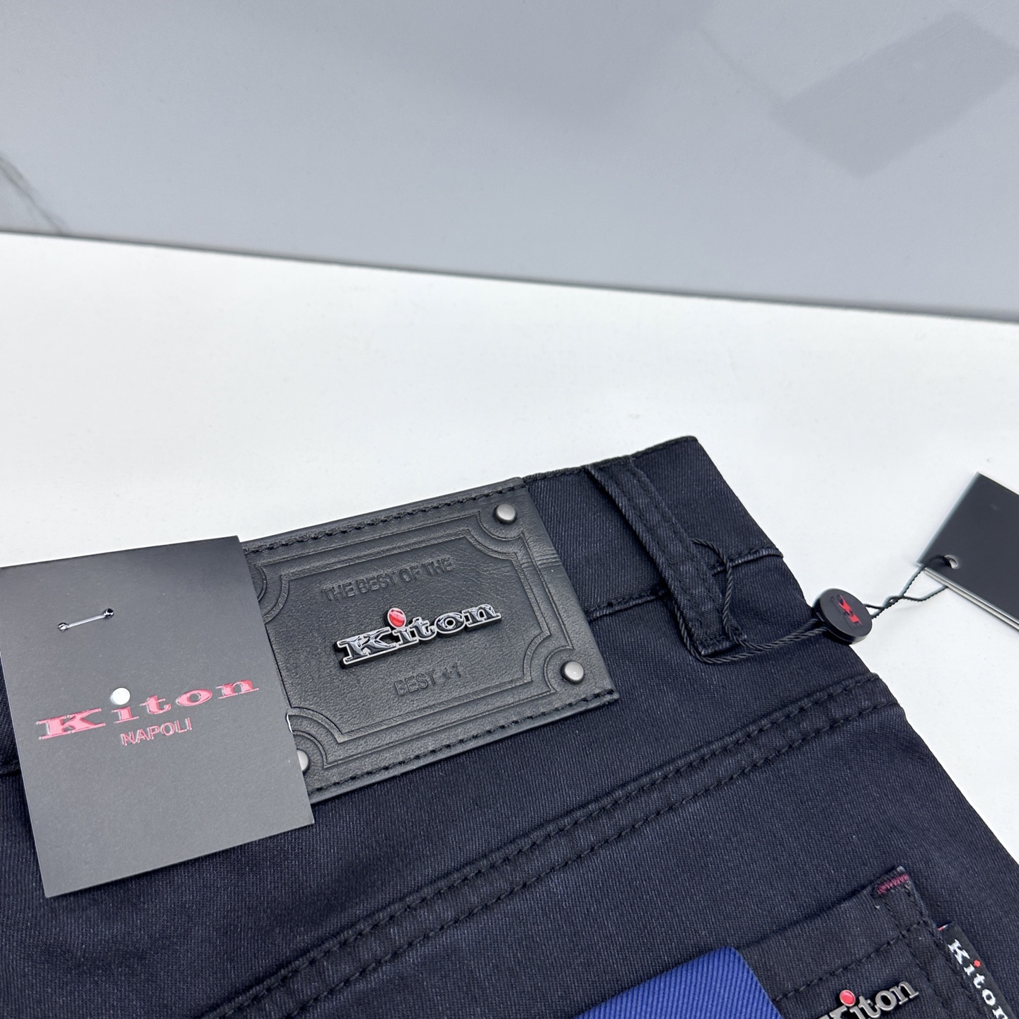 🆕Kiton 🔥高端定制、26早春新款薄款牛仔裤 柜台同步发售 原版定制复刻 客供五金辅料 原单品质 进